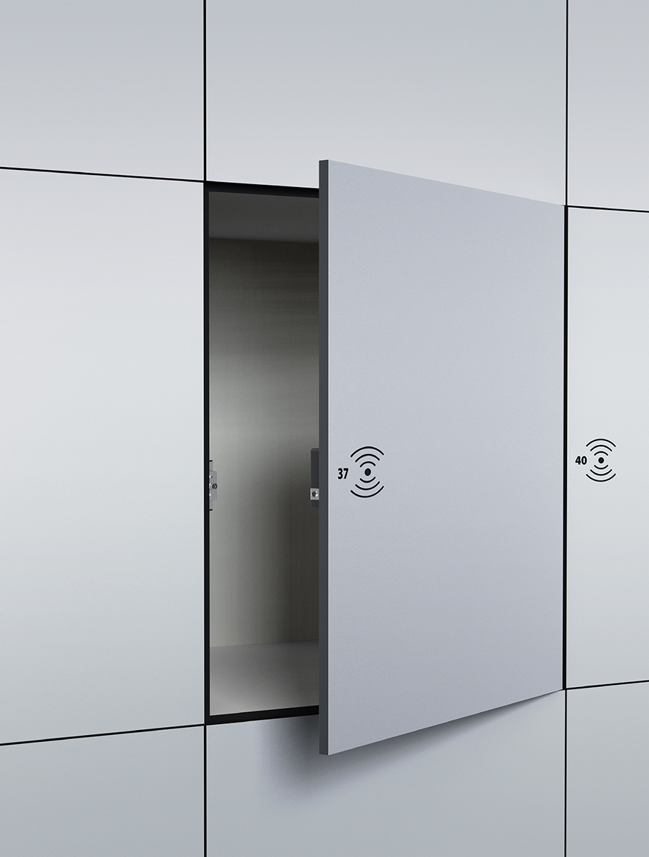 MOBIL GUARD</br> Access control<br> for cabinets and<br> lockers.