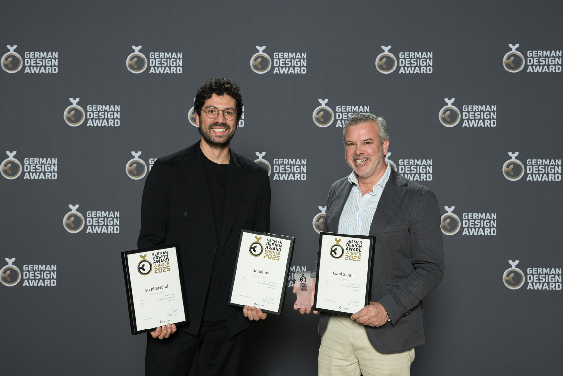 <b>German Design Award</b> <br>Winner, 2025