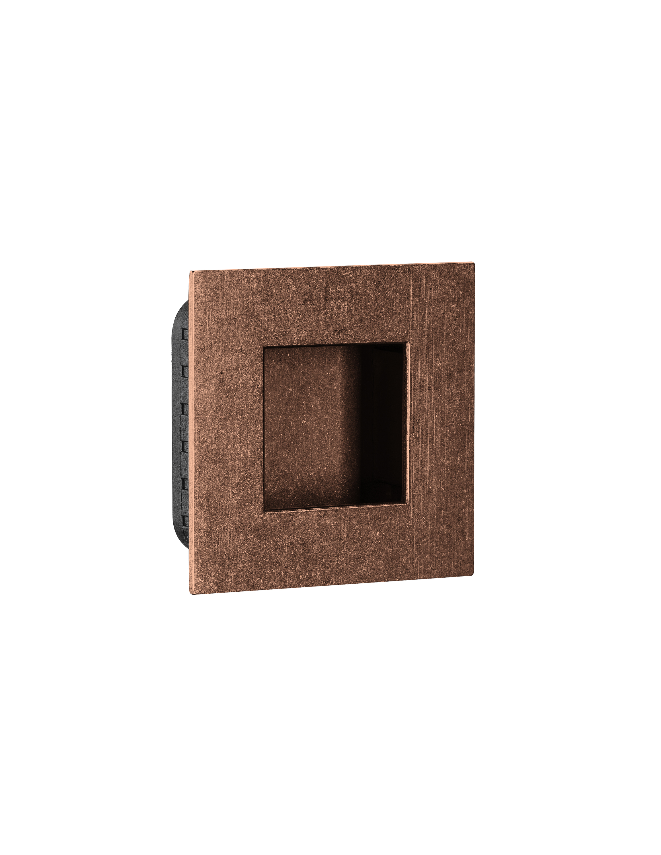 Square Flush handle IN.16.414.RCO Raw Copper