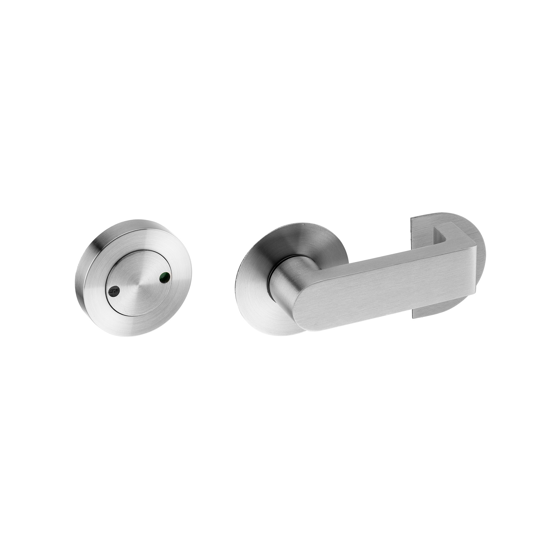 Bathroom latch with indicator SM.031 Satin