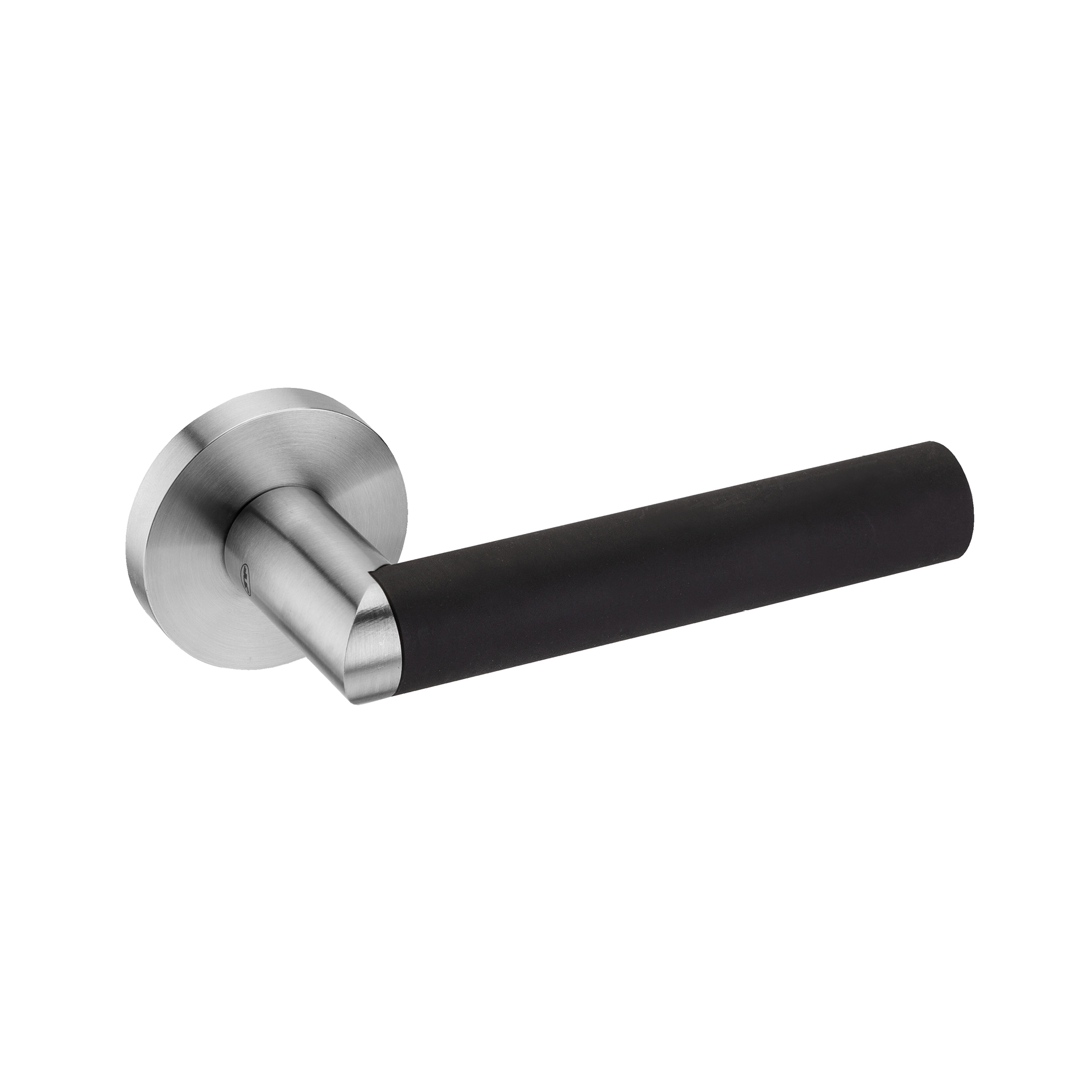 Door lever handle IN.00.410.SR Satin Black RAL 9005