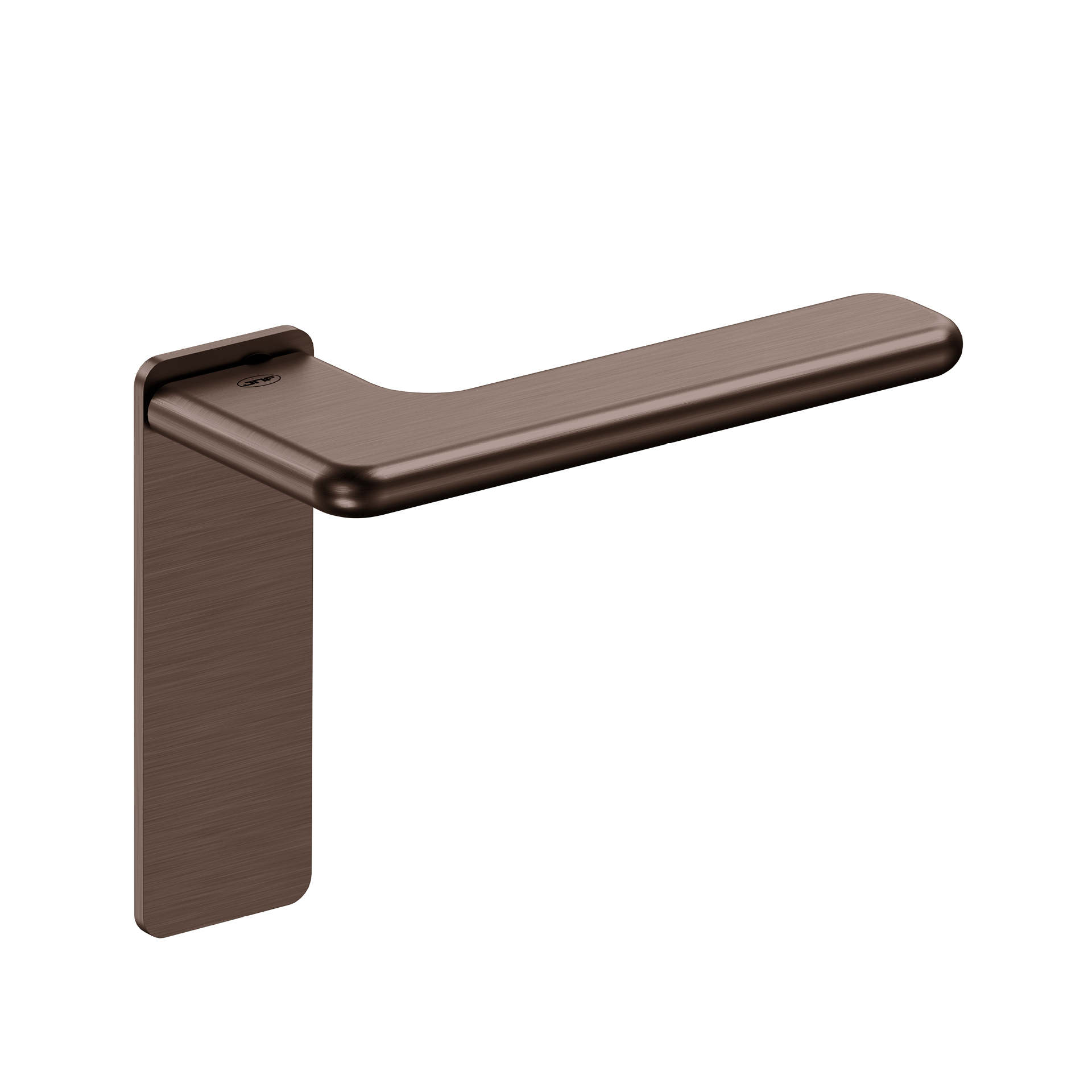 Manilla de puerta con placa IN.00.532.45.PR.SF.TCH PVD Titanium Chocolate