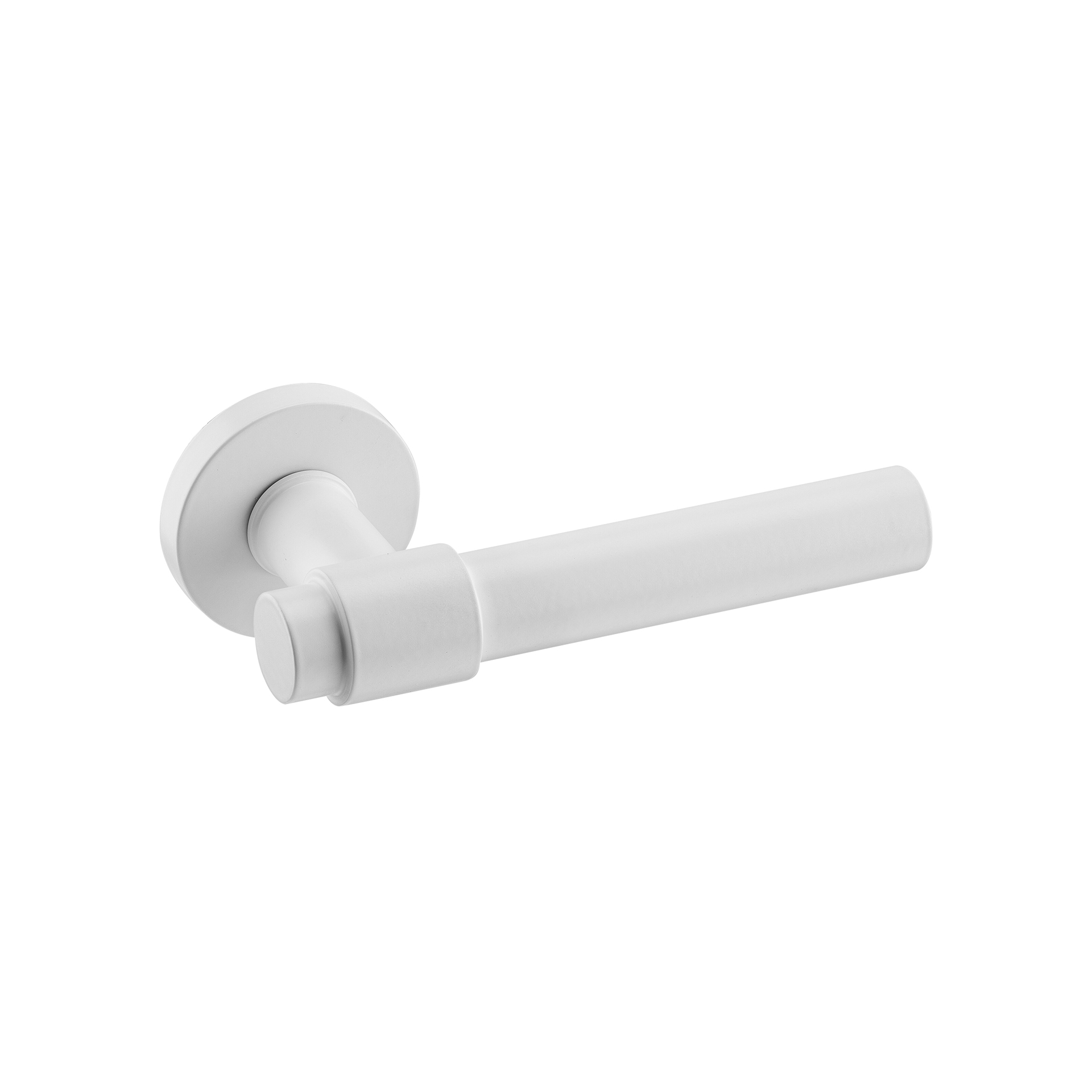 Lever handle IN.00.145.W White RAL 9016