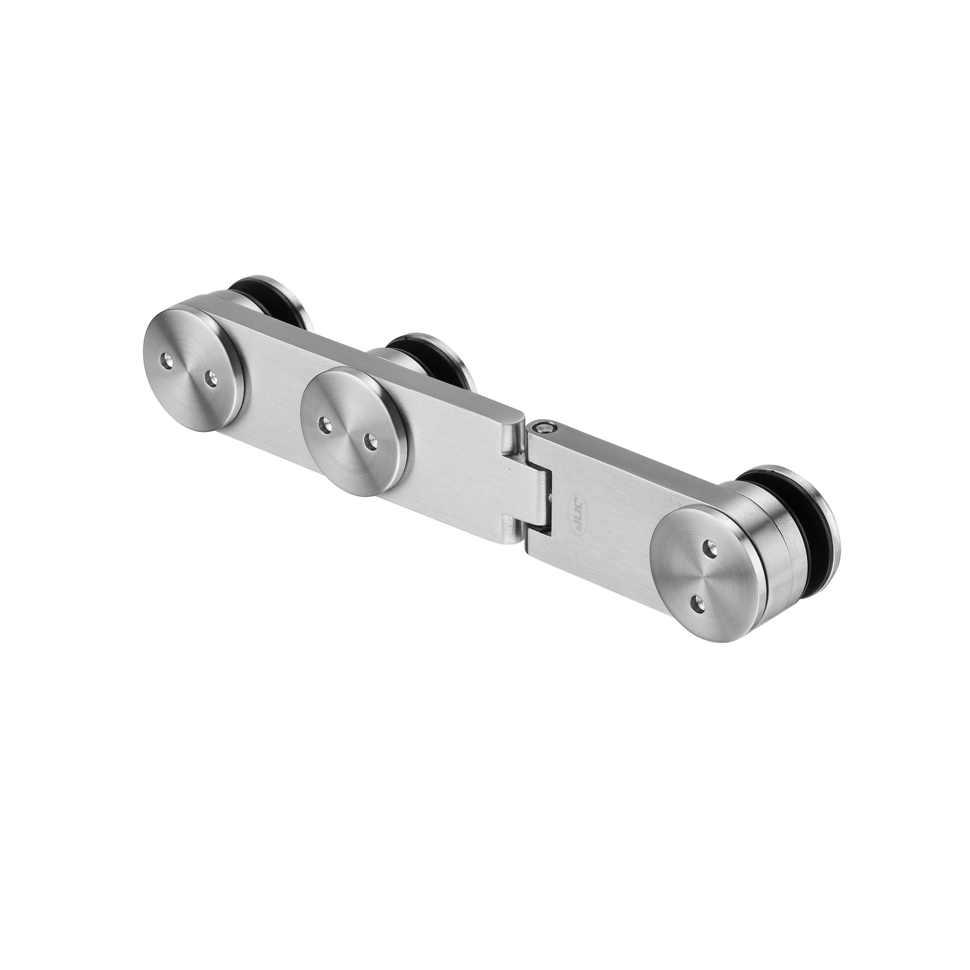 Bisagra cristal- cristal IN.75.007 Satinado