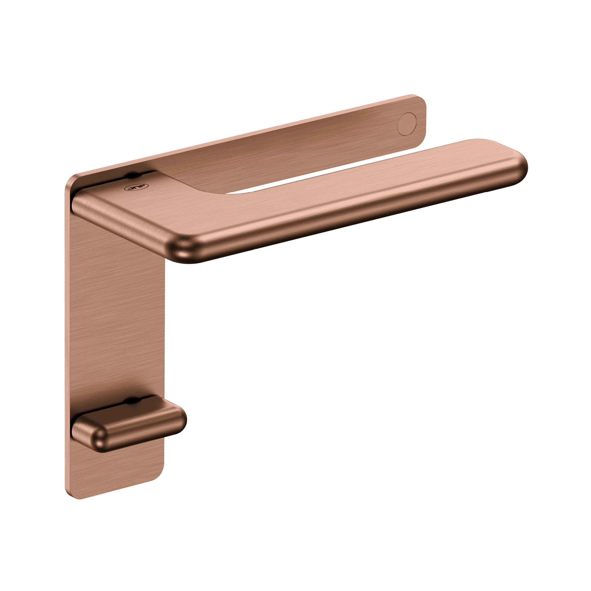 Manilla de puerta con placa IN.00.532.55.PL.B.TCO PVD Titanium Copper