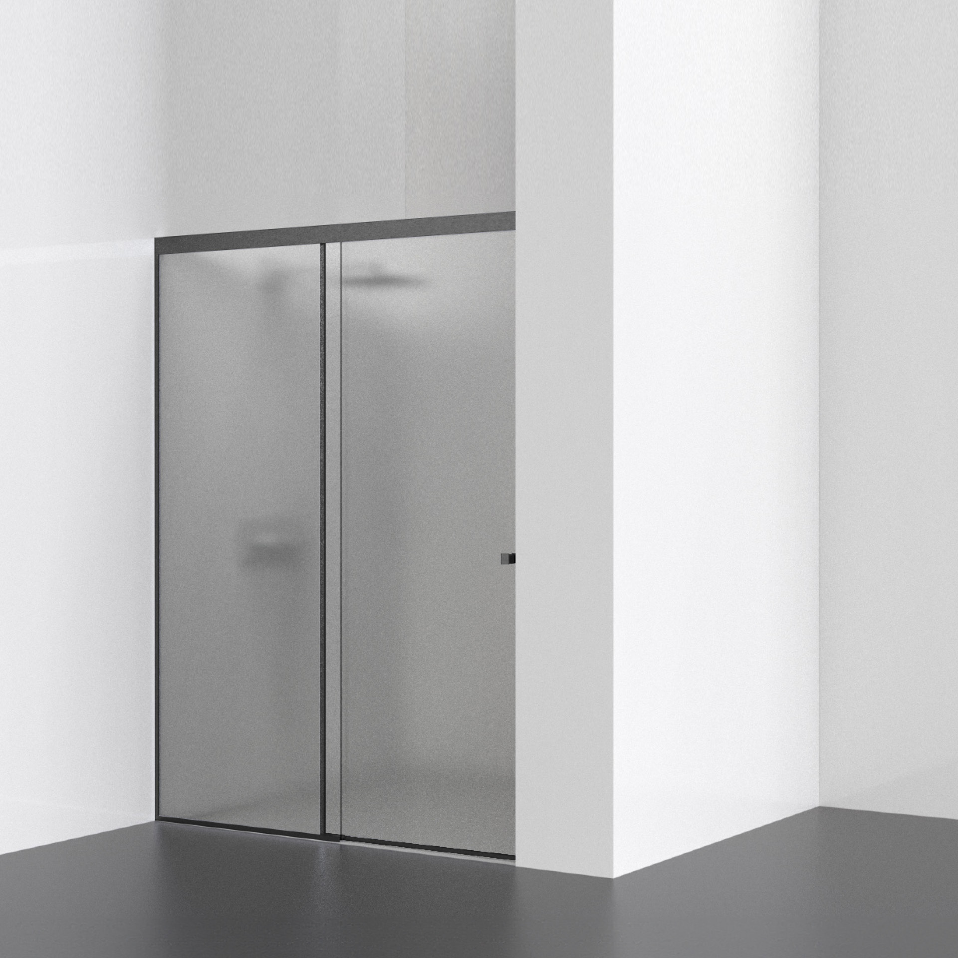 Shower cabin IN.15.364.B Black RAL 9005