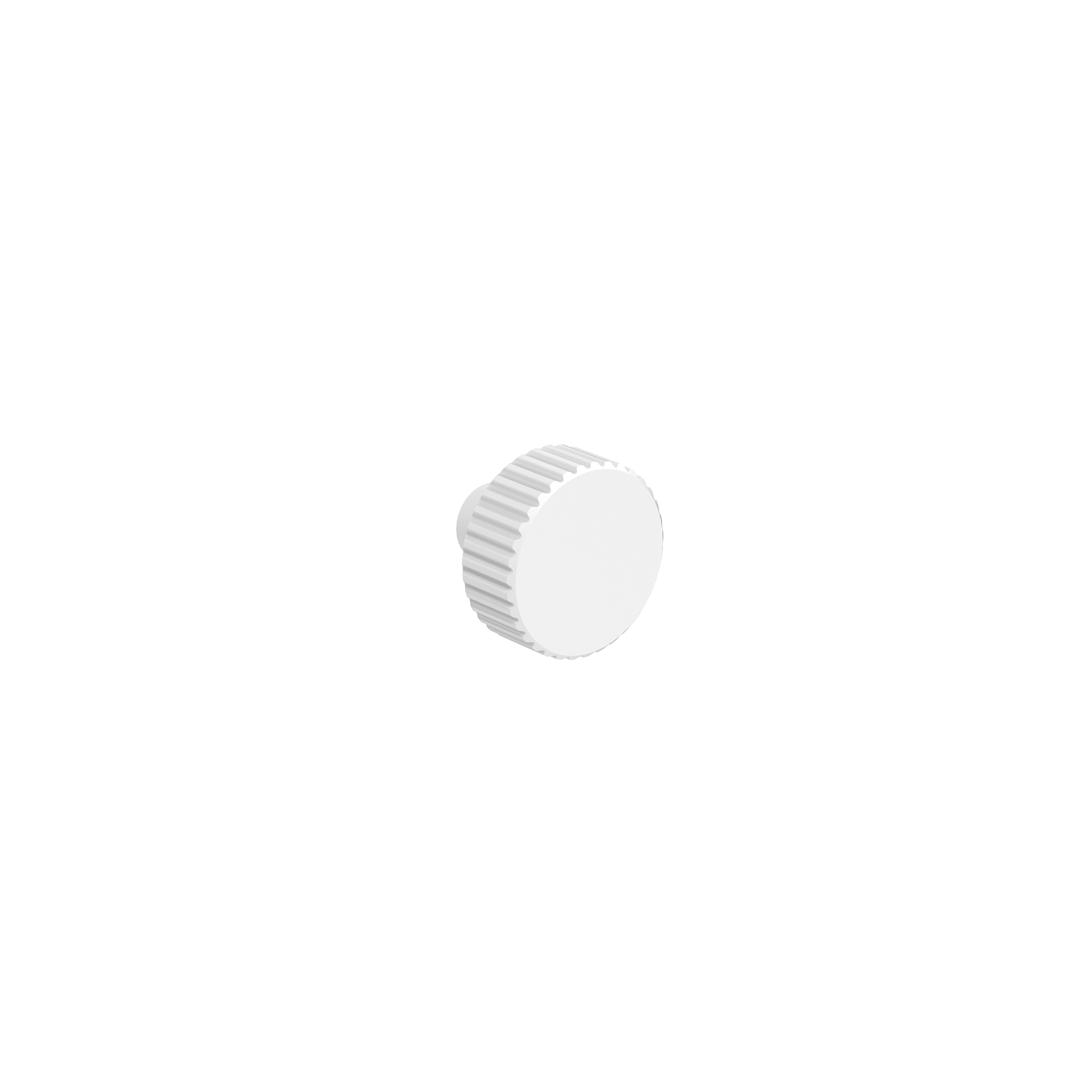 Furniture knob IN.22.145.LN.25.W White RAL 9016