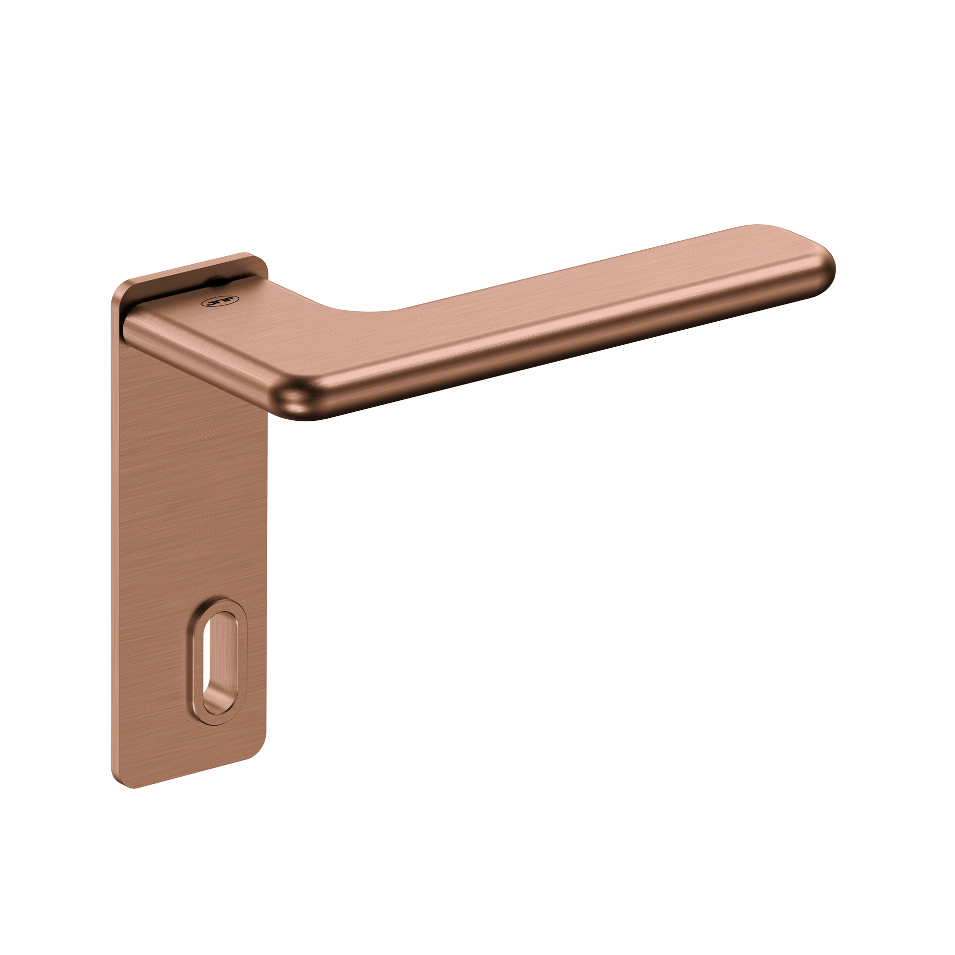 Manilla de puerta con placa IN.00.532.55.PR.EC.TCO PVD Titanium Copper