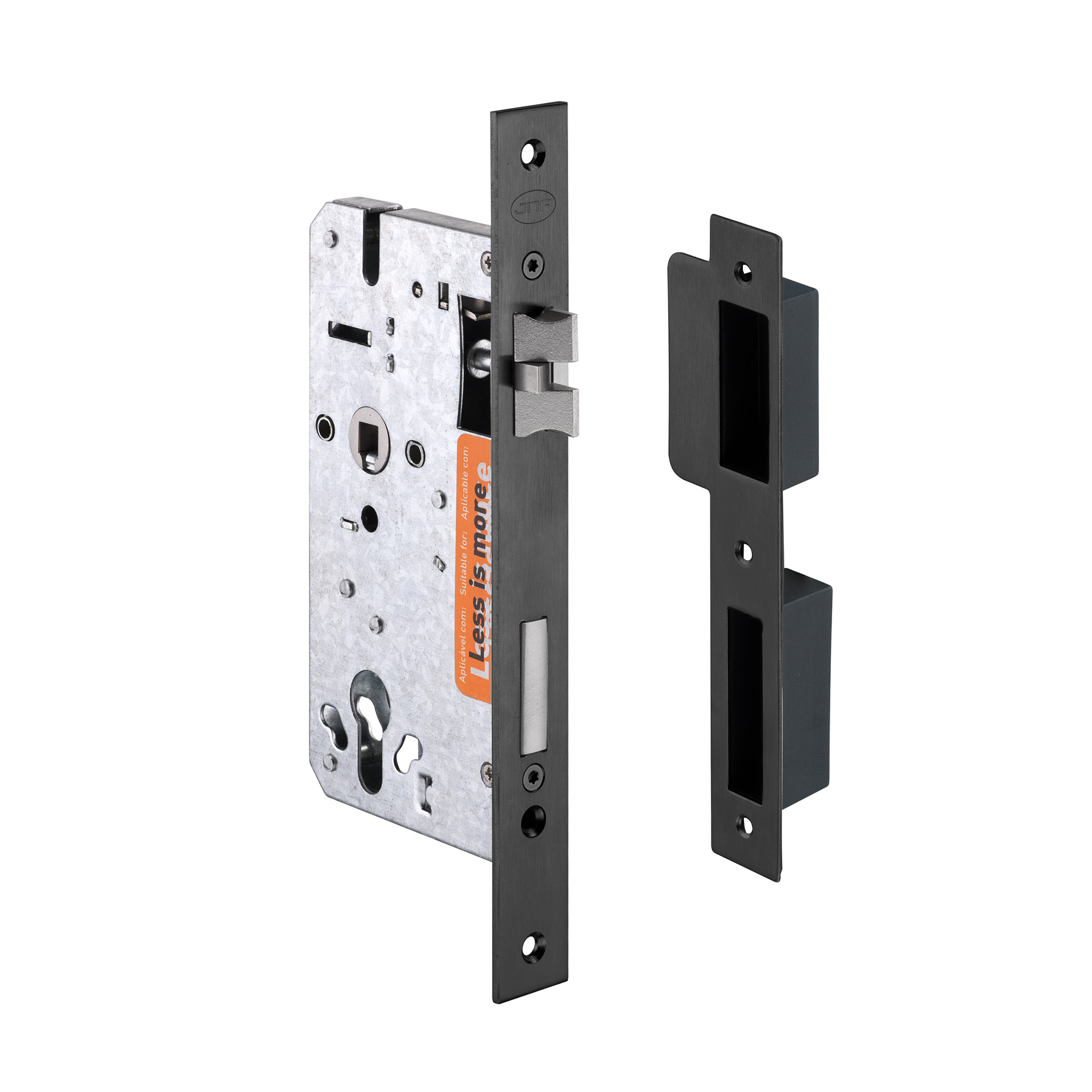 Cerradura de embutir IN.20.895.TB PVD Titanium Black