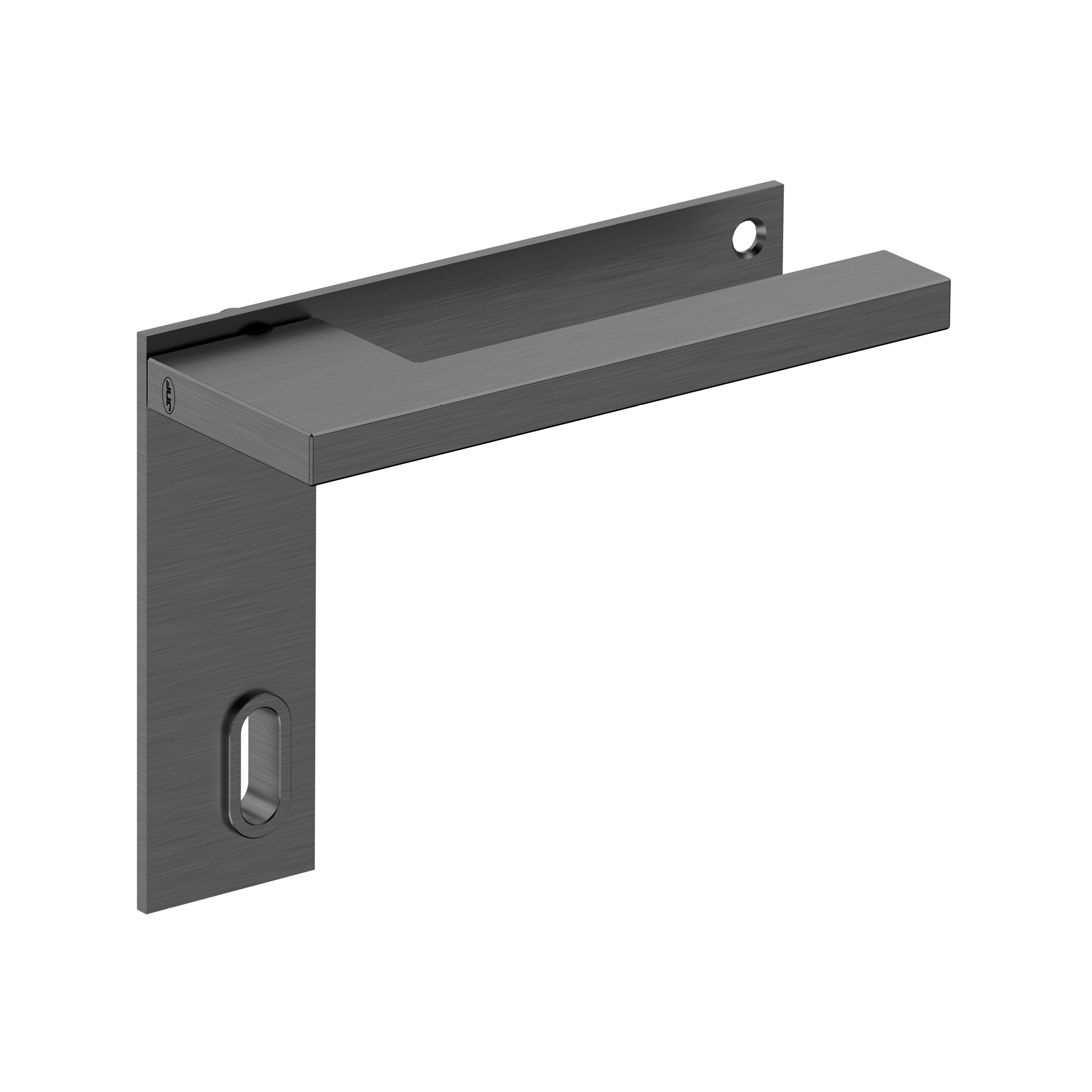 Manilla de puerta con placa IN.00.432.45.PL.EC.TB PVD Titanium Black