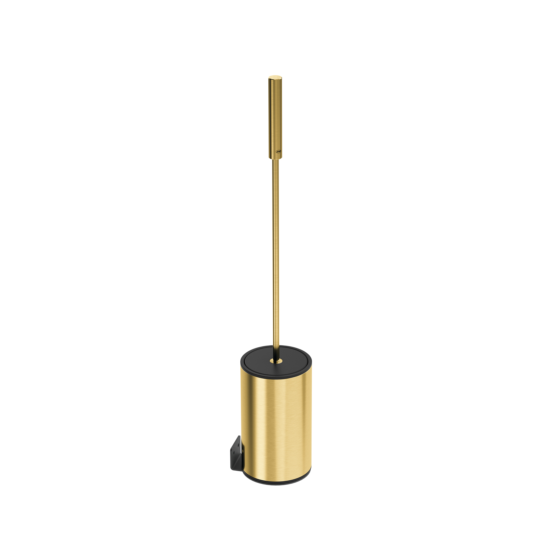 Wall toillet brush IN.42.311.TG PVD Titanium Gold