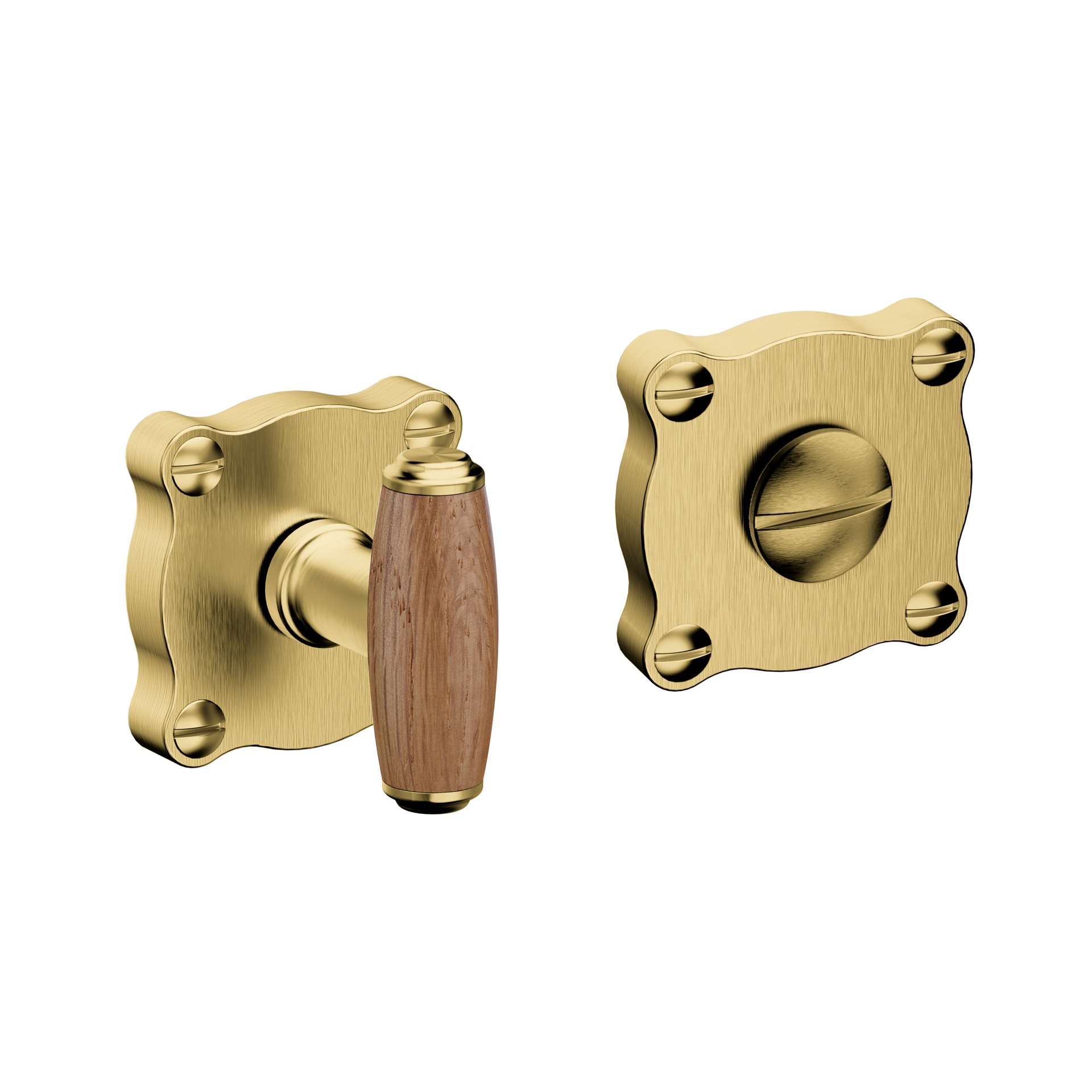 Bathroom lock IN.04.490.C.TG PVD Titanium Gold