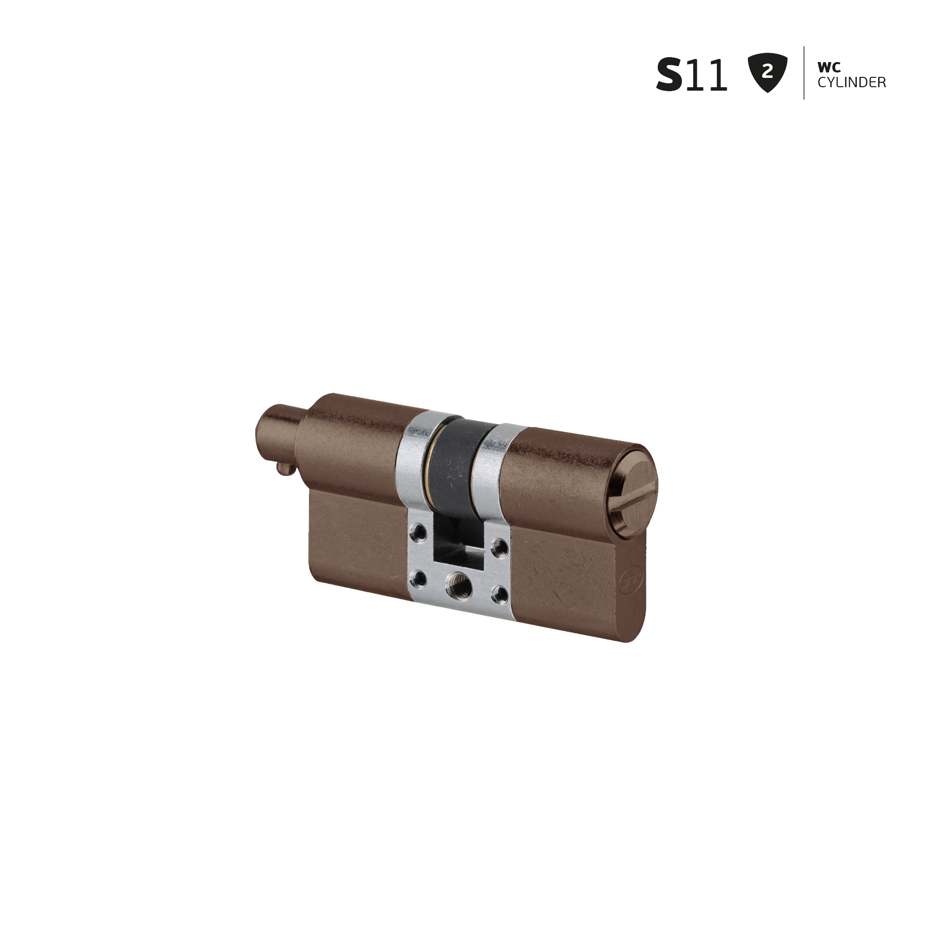 Cilindro de WC IN.19.S11.F.40.40.SB.TCH PVD Titanium Chocolate