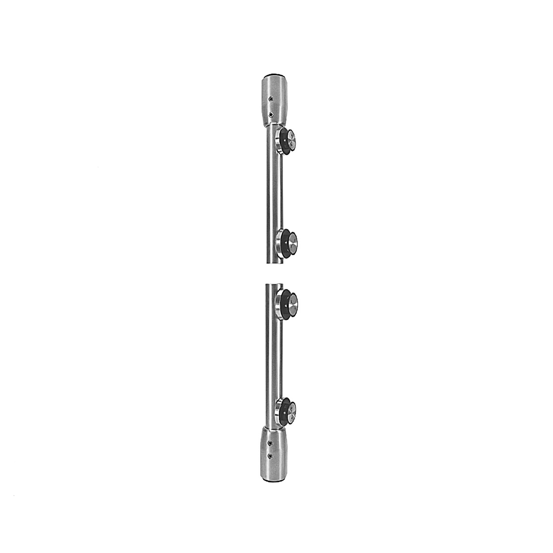 Pivot system for glass IN.81.210.S Satin
