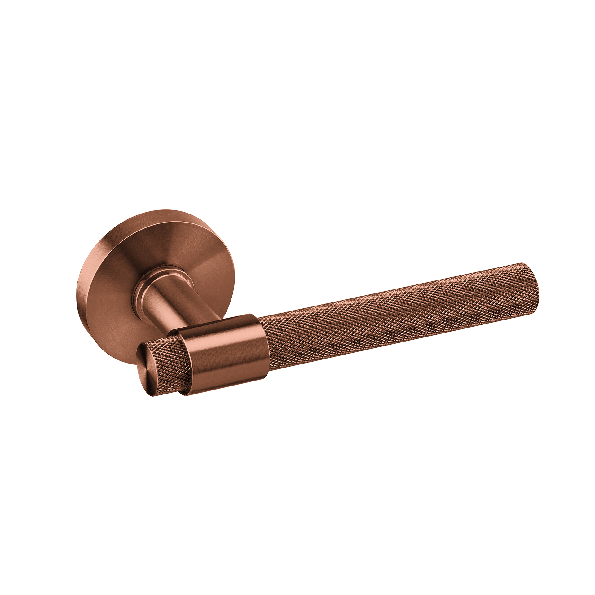 Door lever handle IN.00.145.16.KN.TCO PVD Titanium Copper