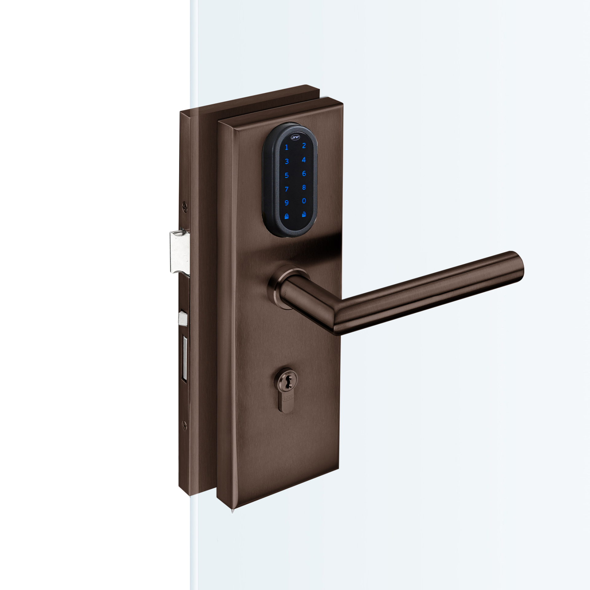Cerradura electrónica IN.27.202.KD.TCH PVD Titanium Chocolate