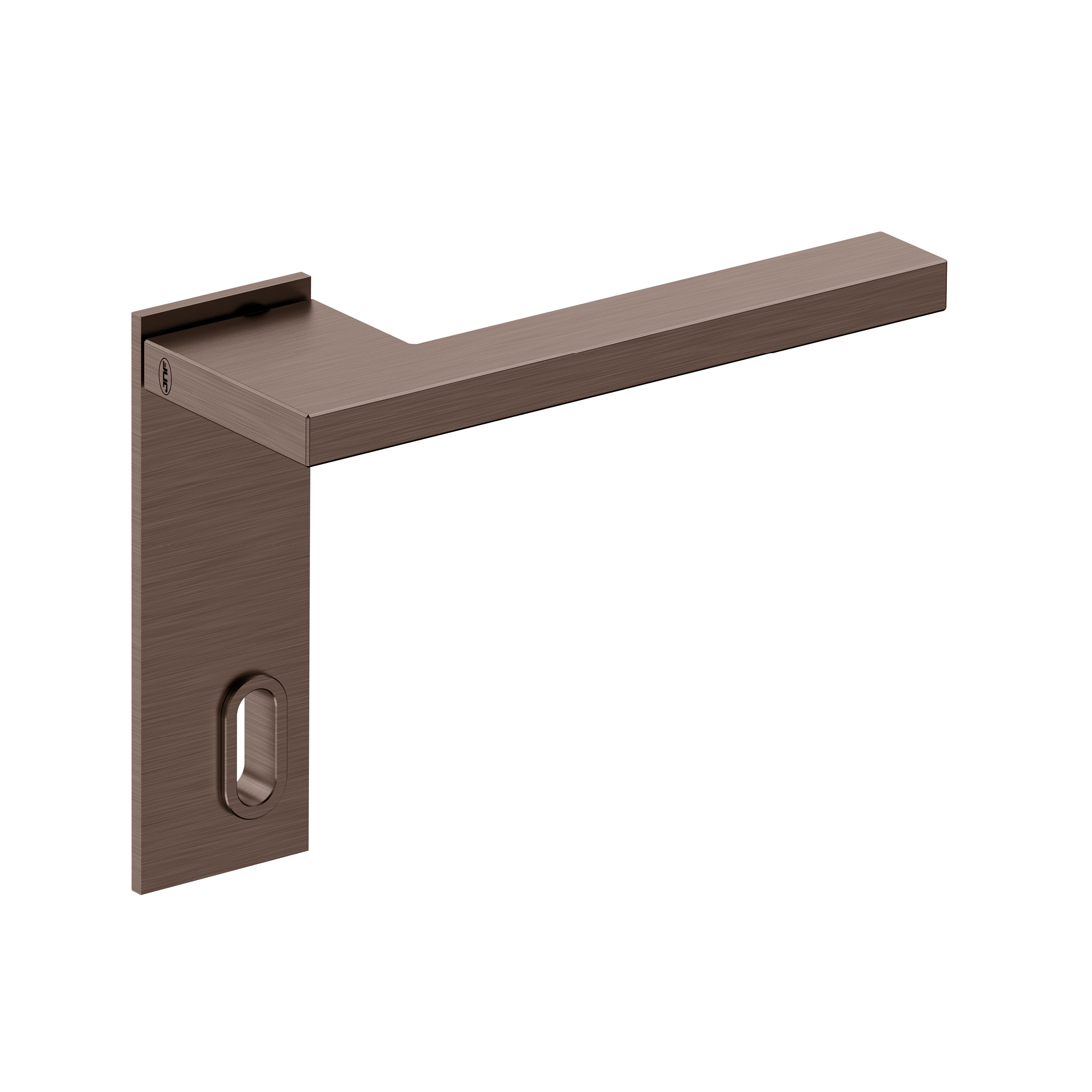 Manilla de puerta con placa IN.00.432.45.PR.EC.TCH PVD Titanium Chocolate