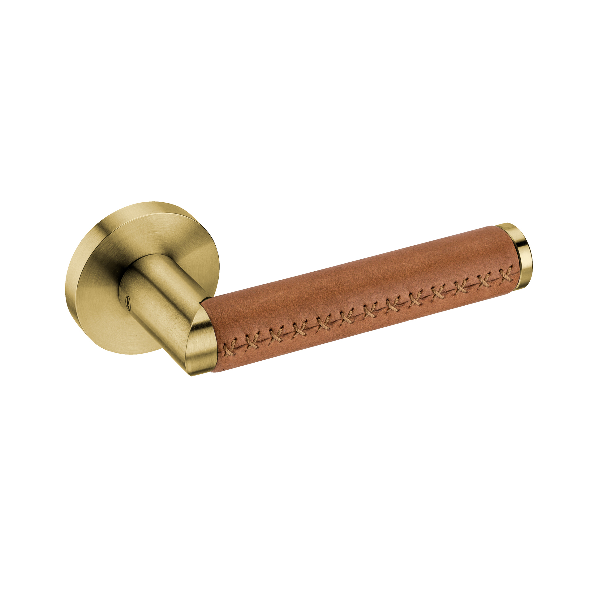 Door lever handle IN.00.452.C.TG PVD Titanium Gold