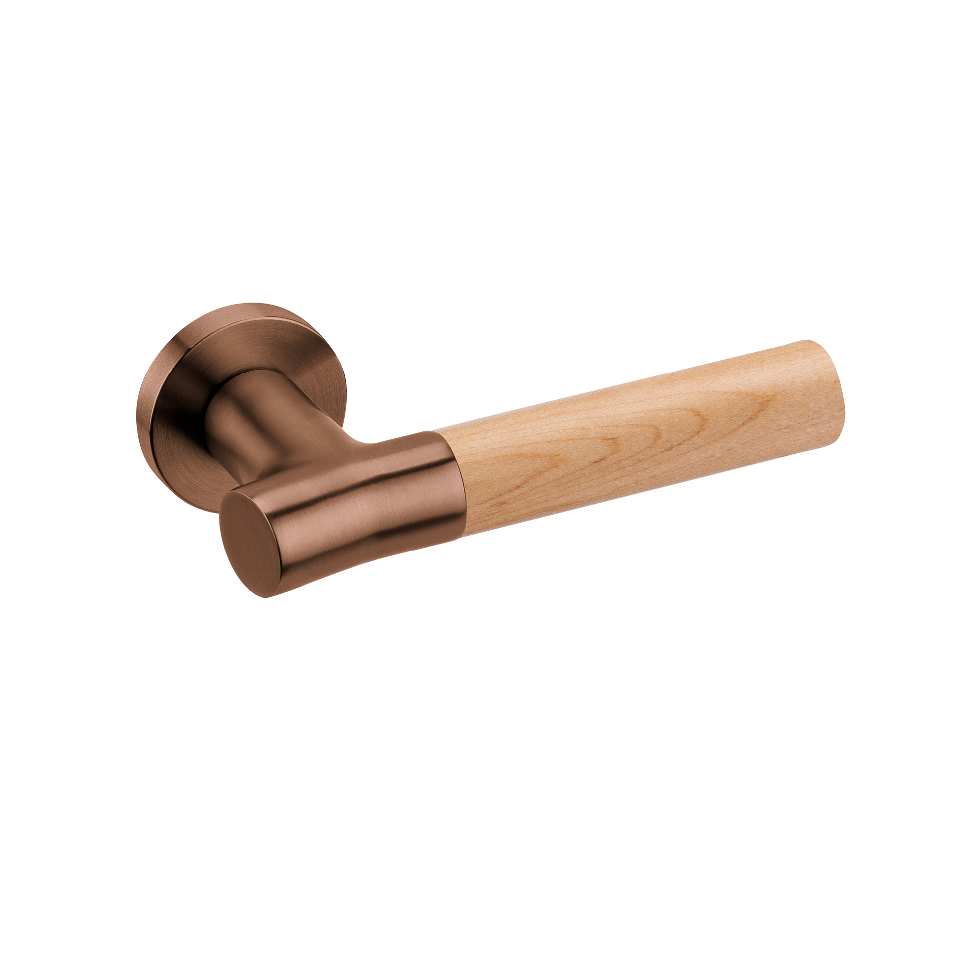 Door lever handle IN.00.381.BE.TCO PVD Titanium Copper