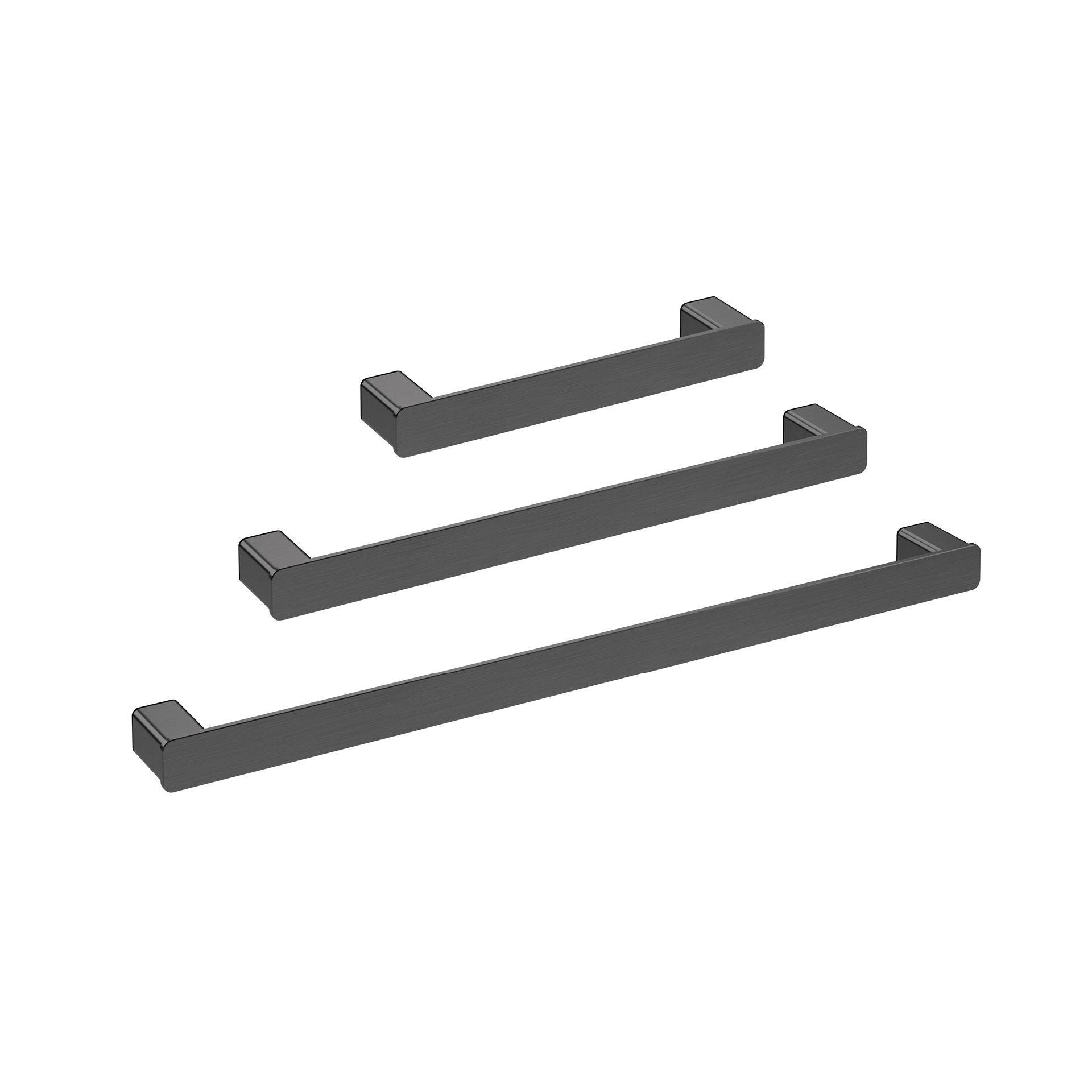 Towel holder IN.53.400.250.TB PVD Titanium Black