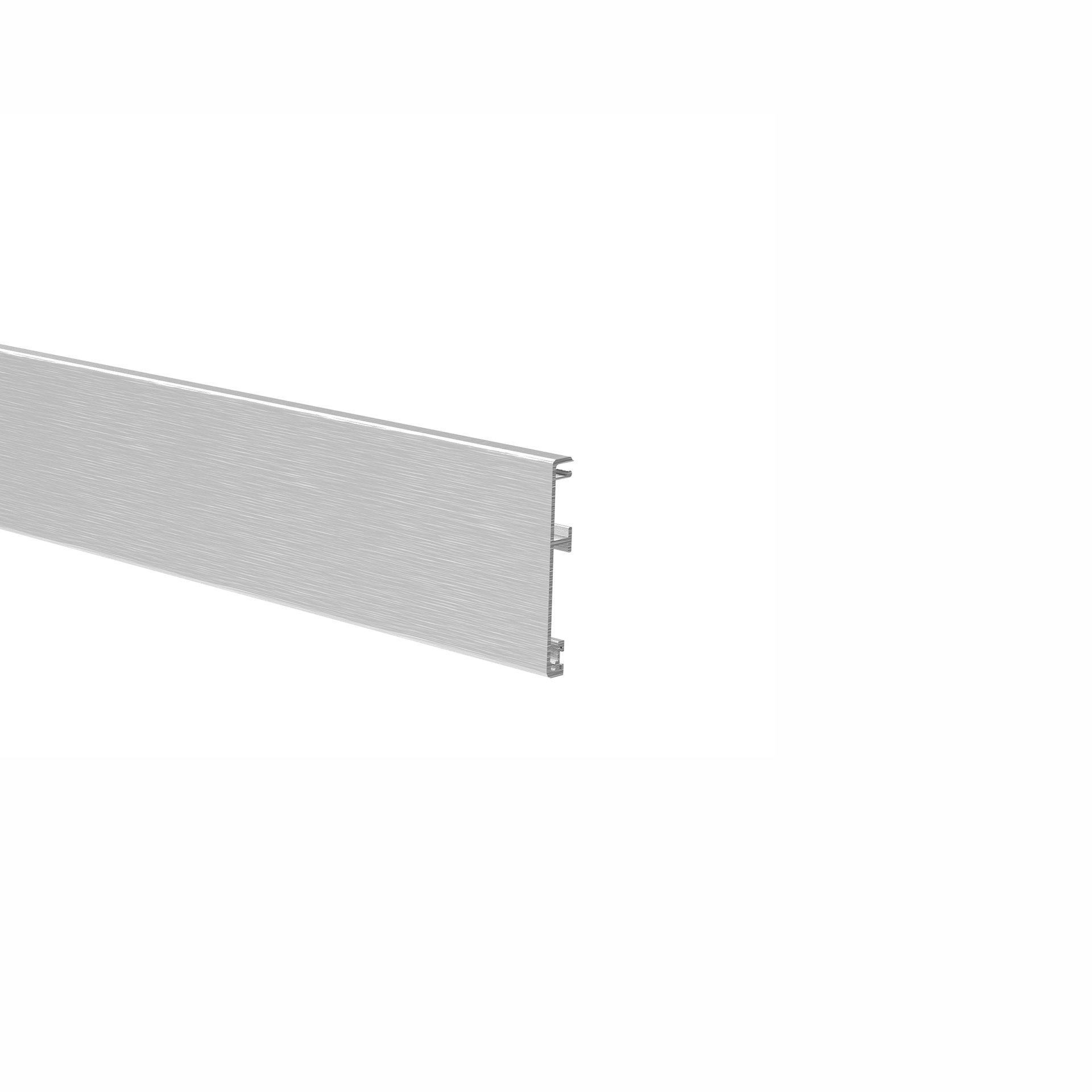 Upper cover for track IN.15.071.A Satin anodized