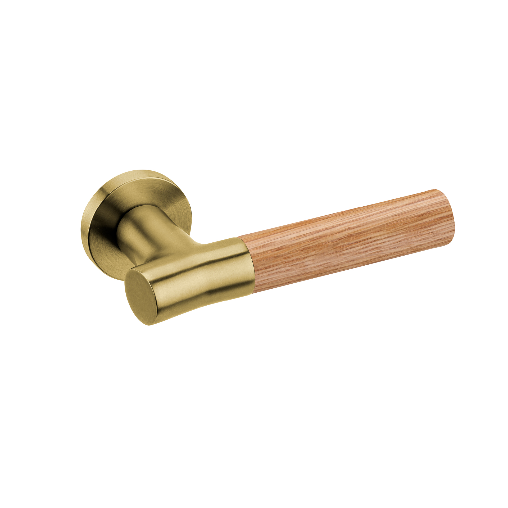 Door lever handle IN.00.381.C.TG PVD Titanium Gold