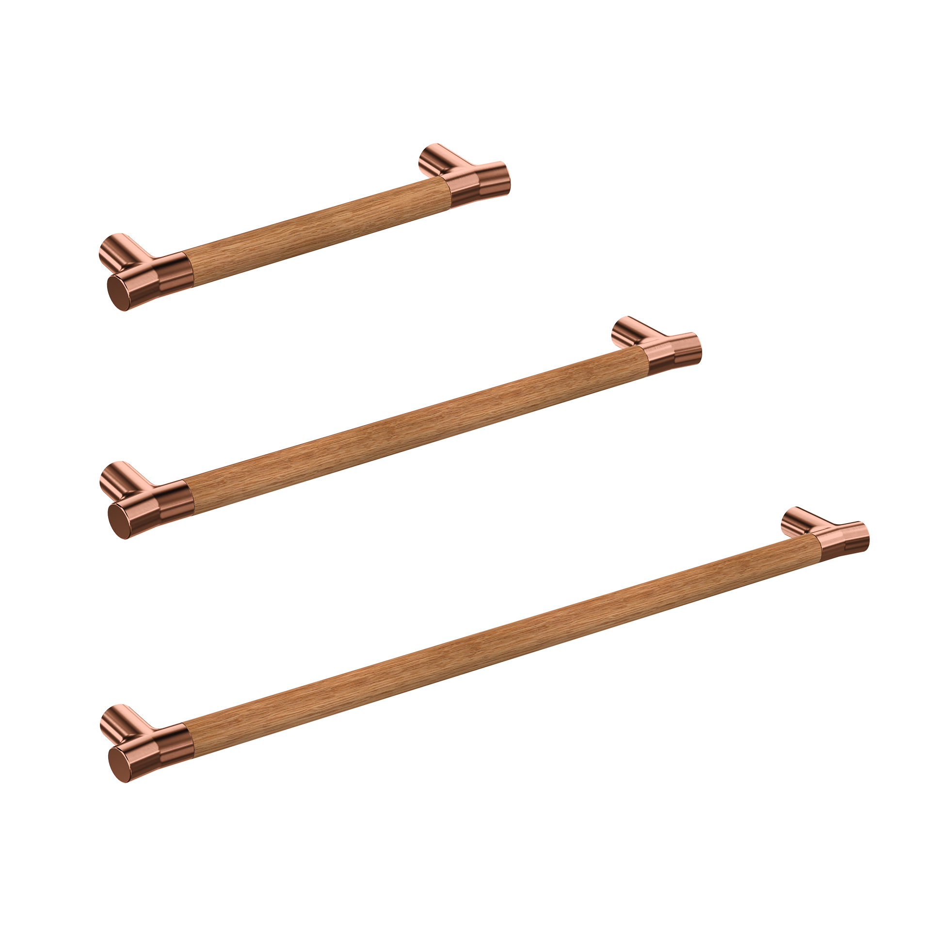 Towel holder IN.53.381.600.C.TCO PVD Titanium Copper