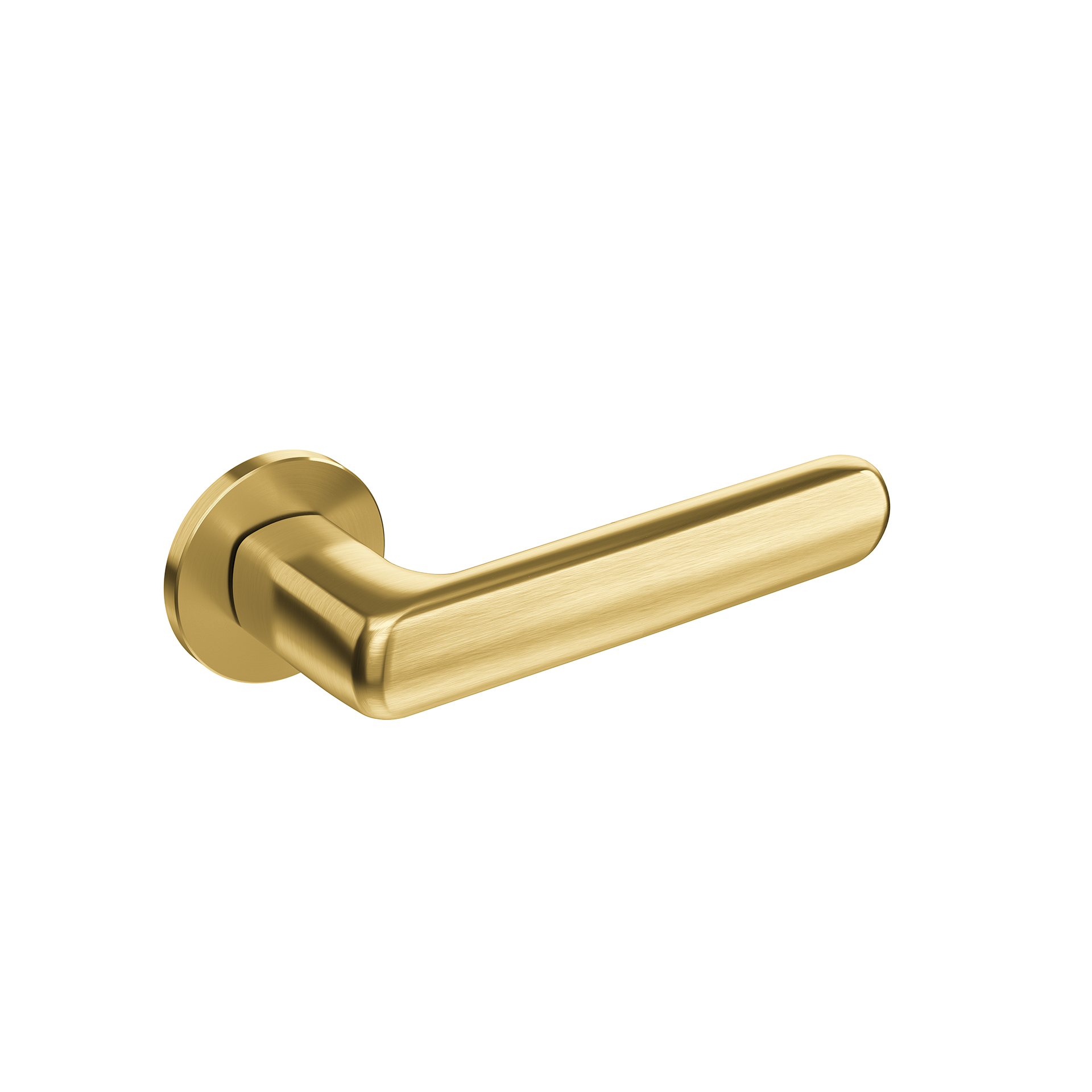 Door lever handle IN.00.184.EF.RF05N.TG PVD Titanium Gold