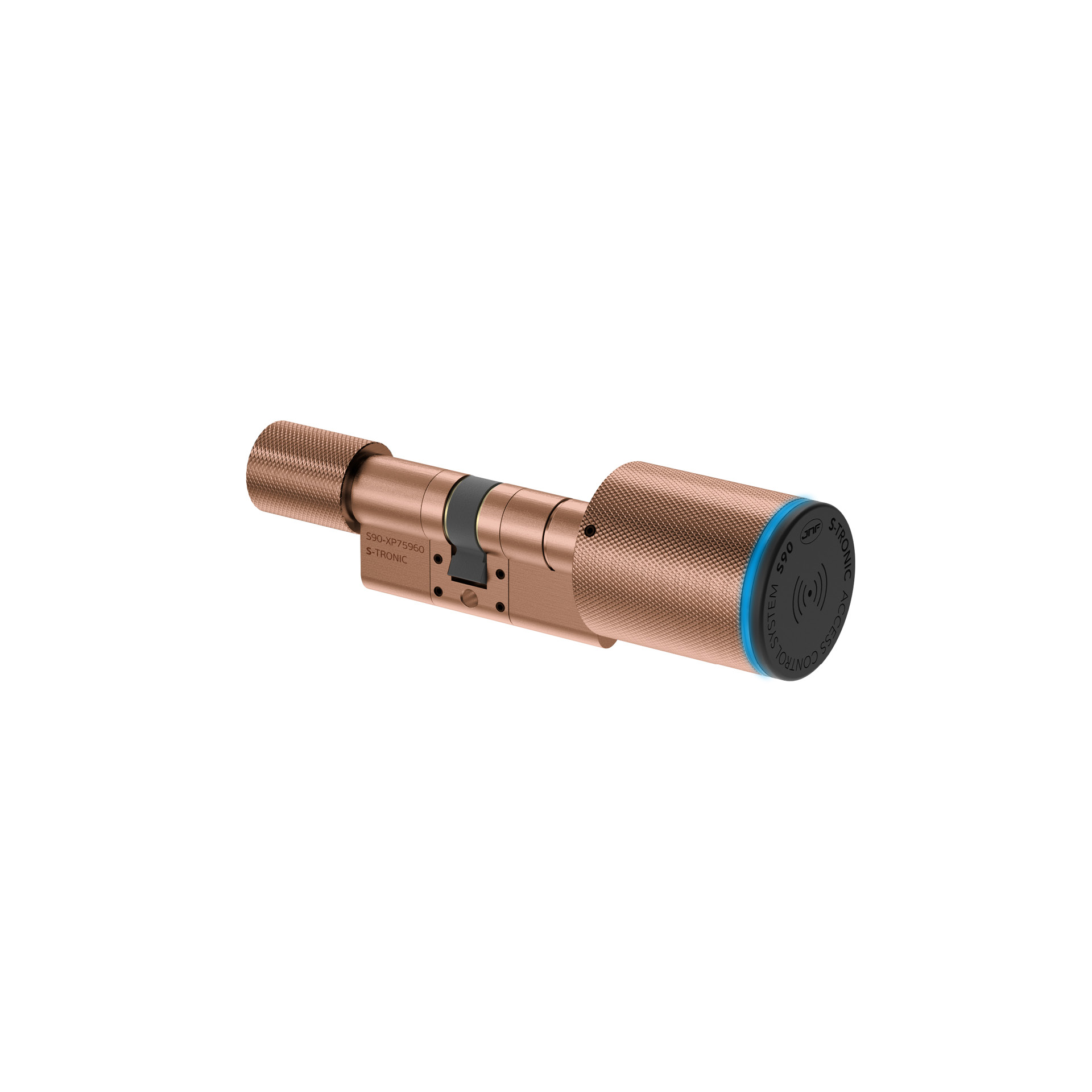Cilindro electronico IN.19.S90.35.65.B1.TCO PVD Titanium Copper