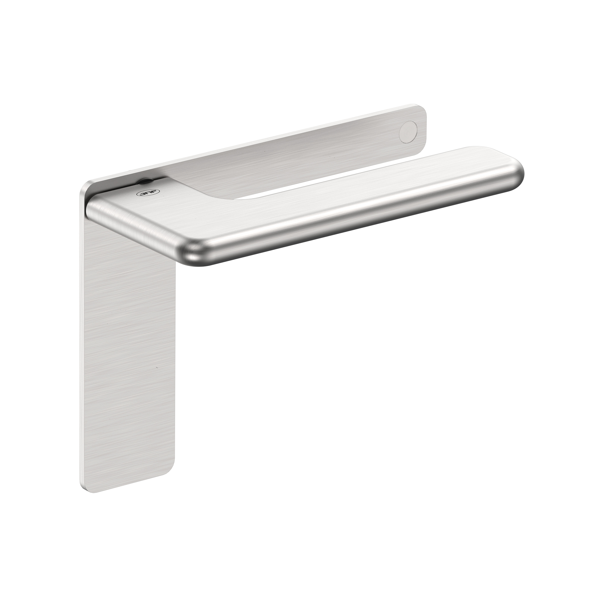 Door lever handle with plate IN.00.532.55.PL.SF Satin