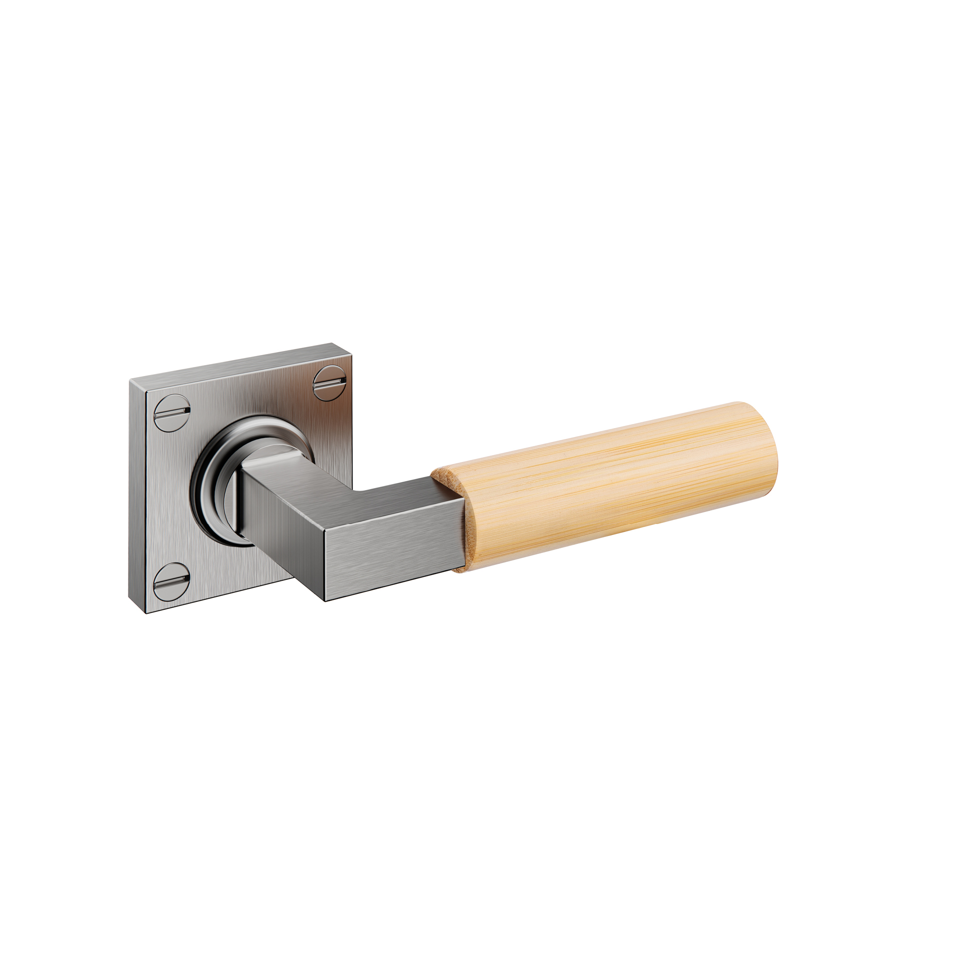 Door lever handle IN.00.480.BB Satin