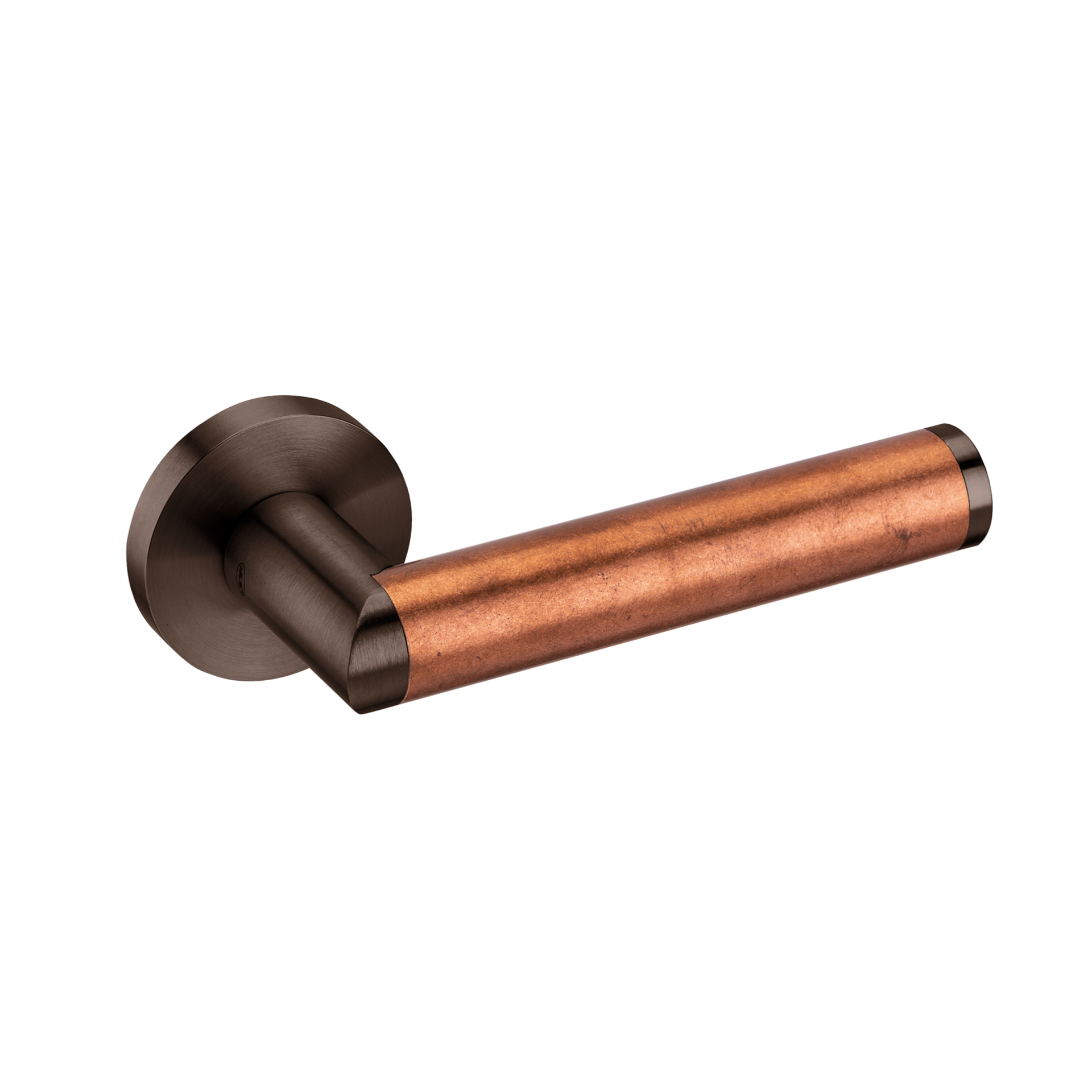 Door lever handle IN.00.409.TCH PVD Titanium Chocolate