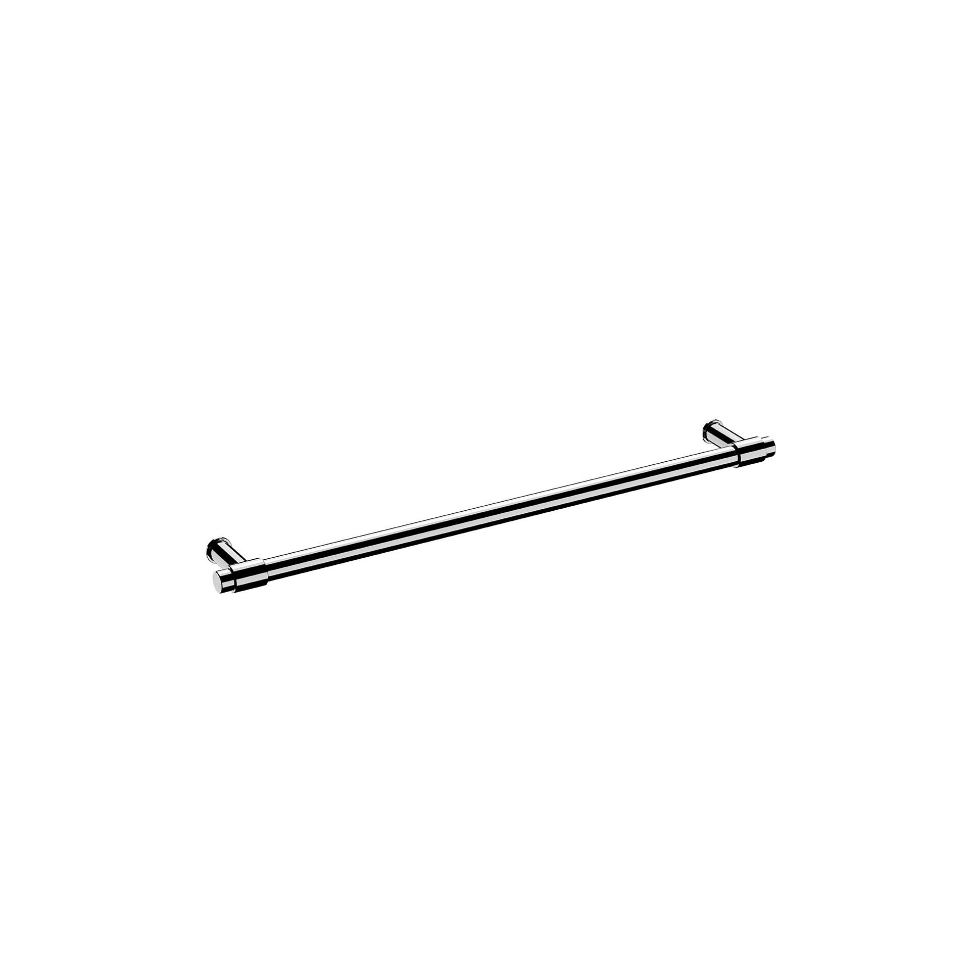 Glass door towel holder IN.53.200.425.TVK Satin