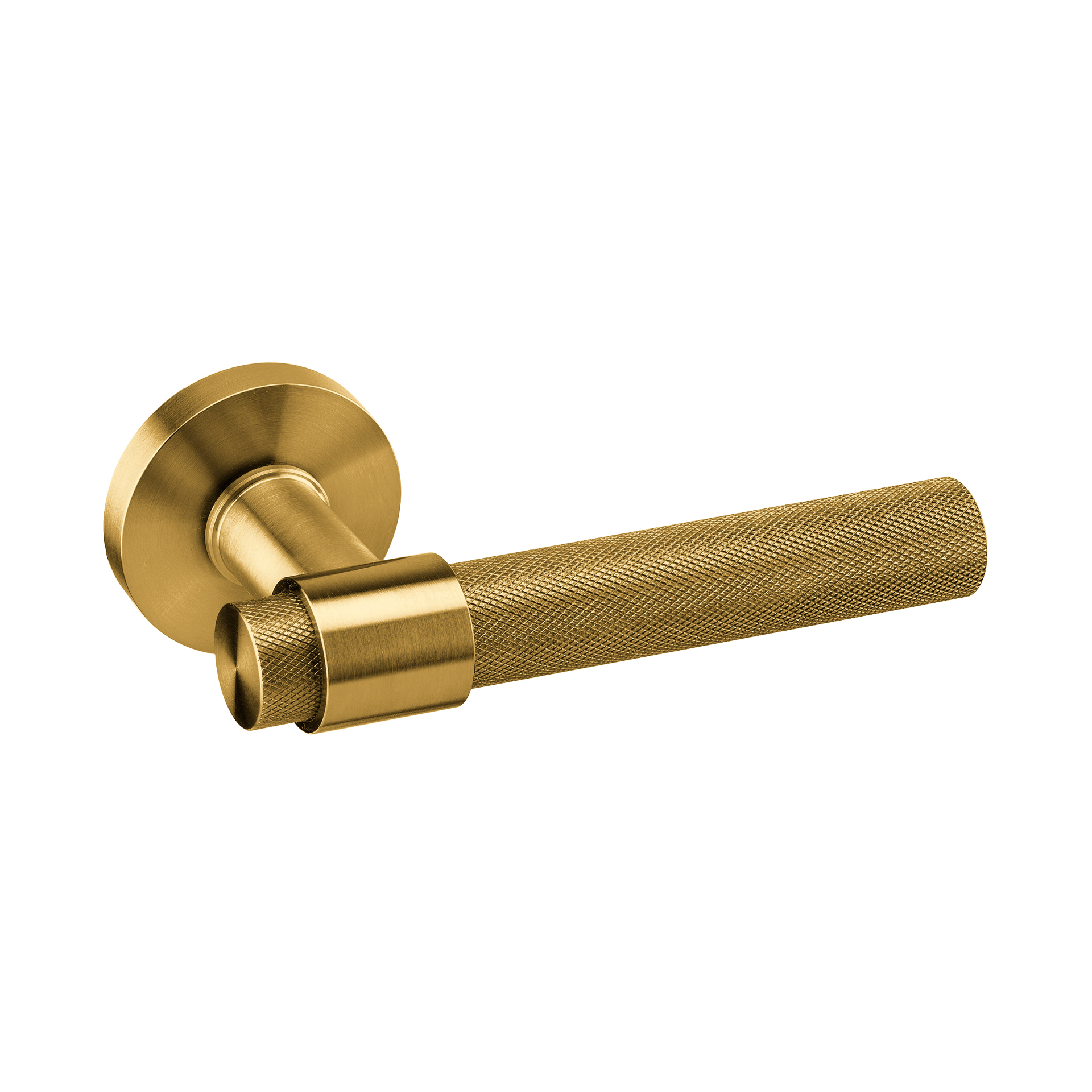 Door lever handle IN.00.145.KN.SR.TG PVD Titanium Gold