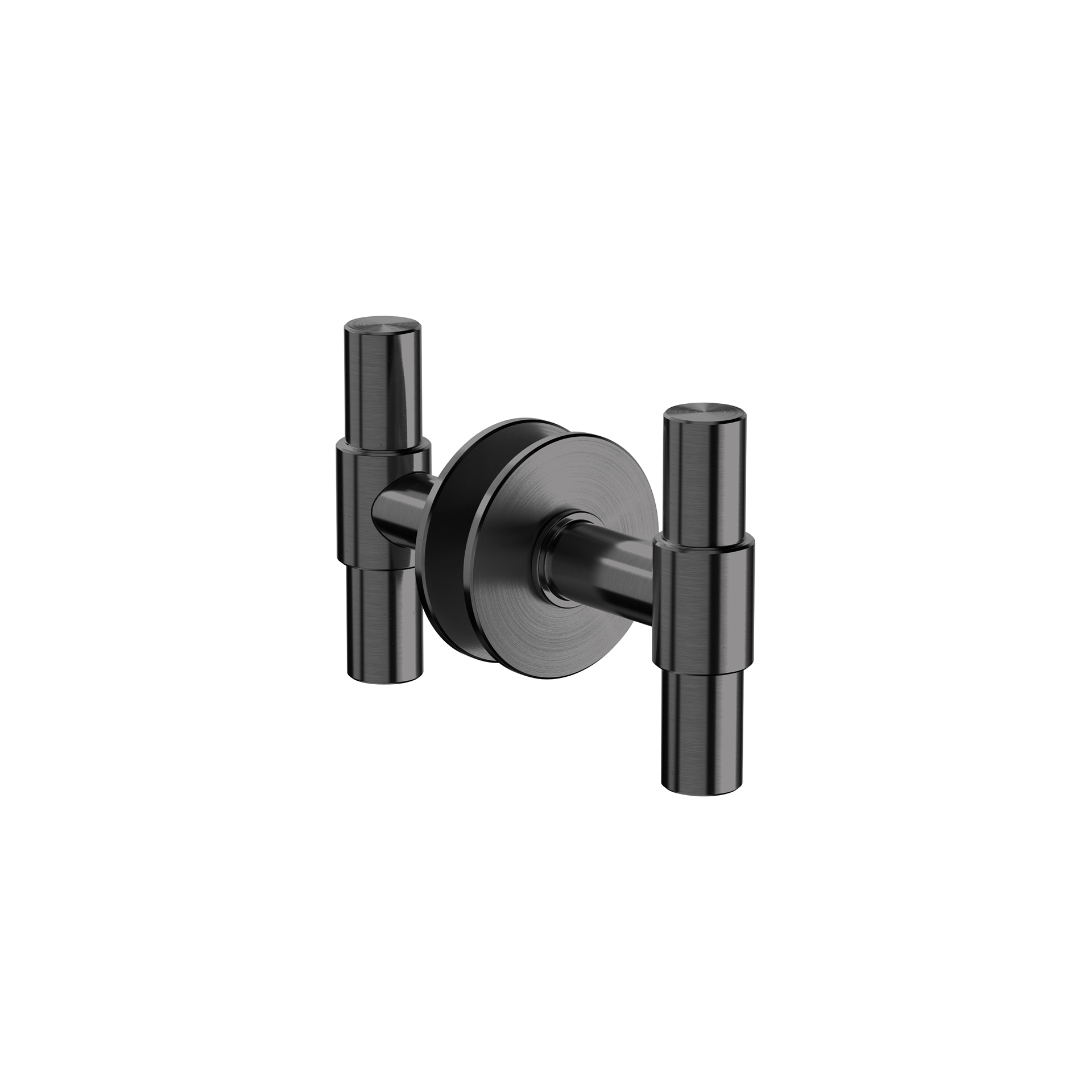 Knob for glass doors IN.00.172.16.V.TB PVD Titanium Black