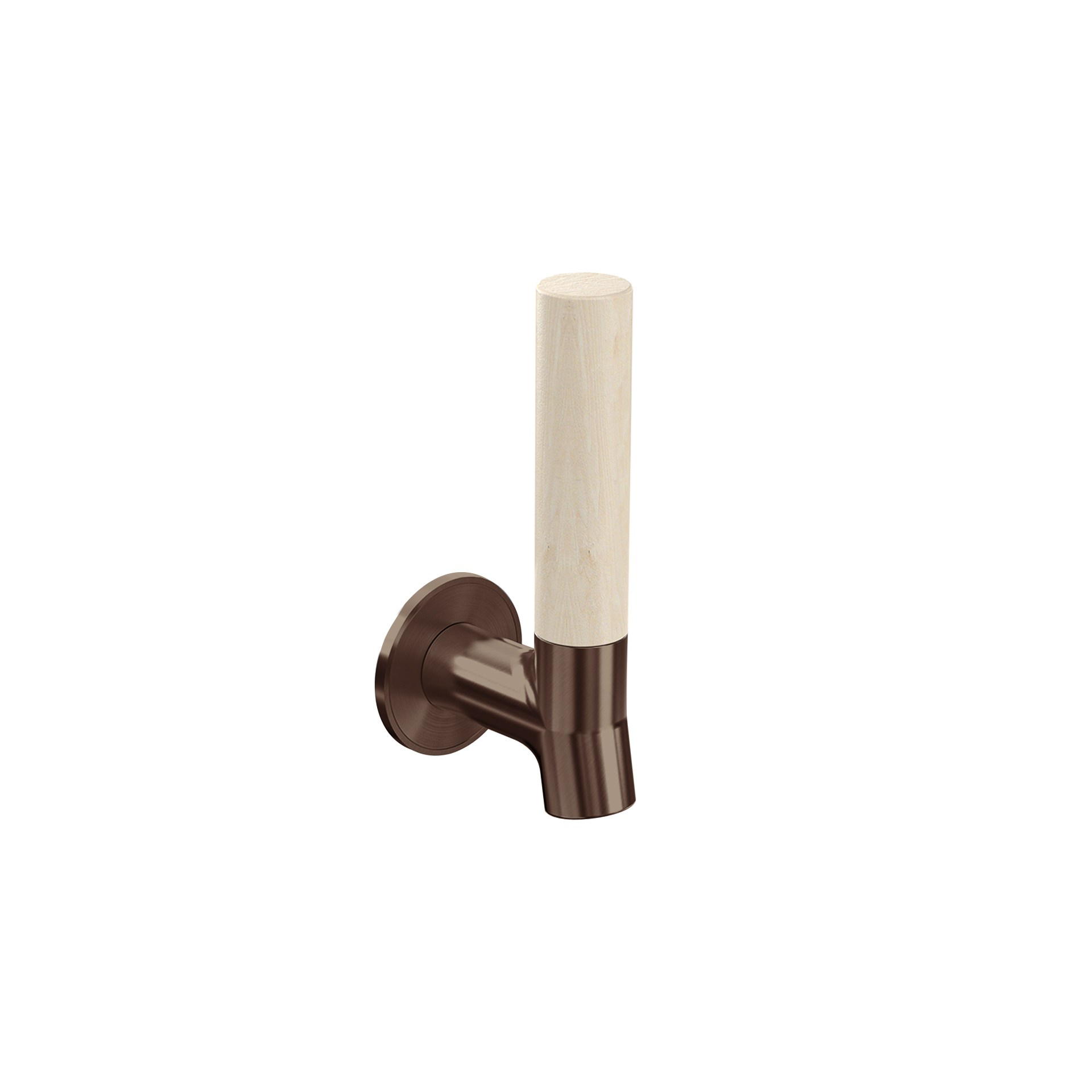 Vertical paper holder IN.53.383.BE.TCH PVD Titanium Chocolate