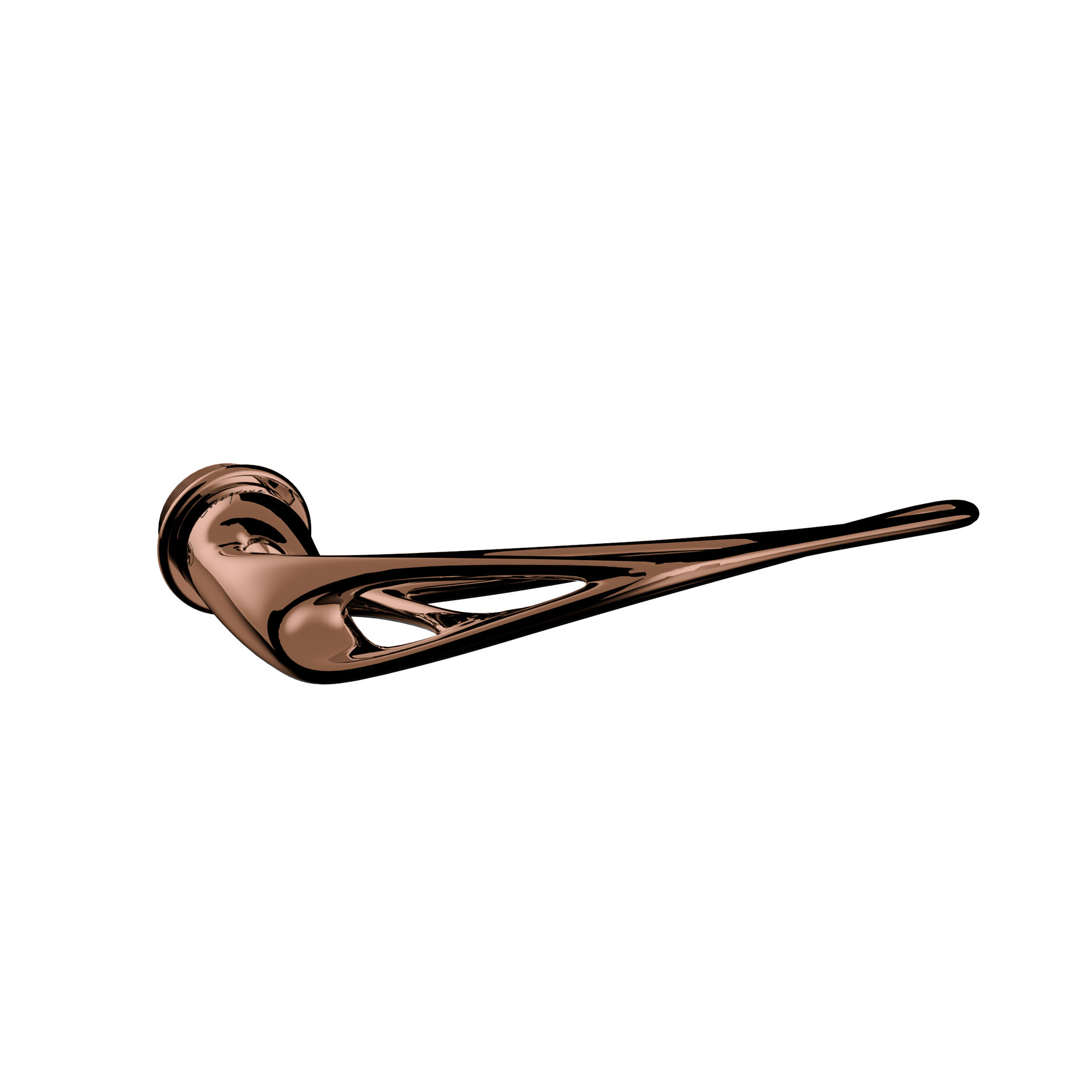 Door lever handle AF.00.002.MCO Mirror Copper