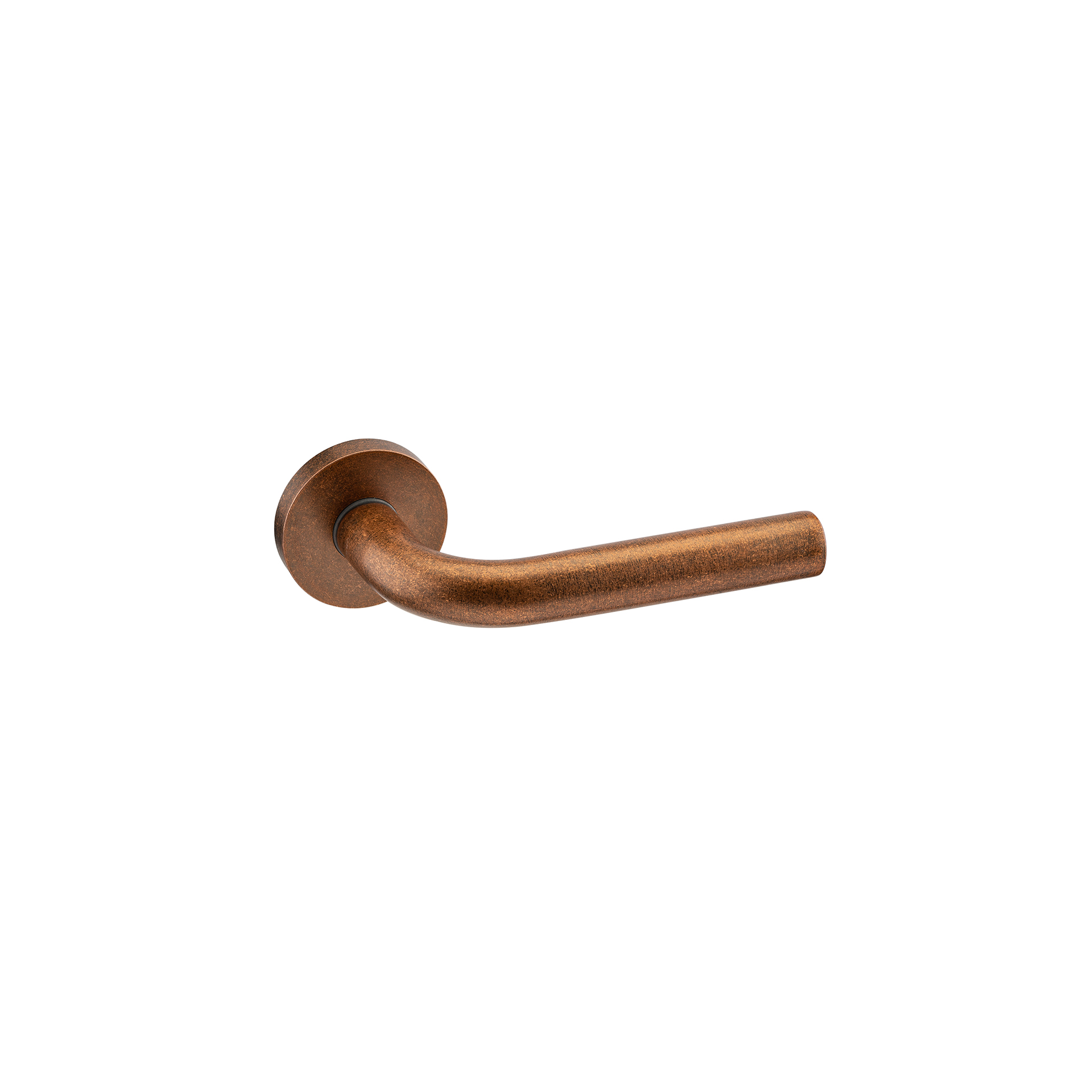 Lever handle IN.00.028.RCO Raw Copper