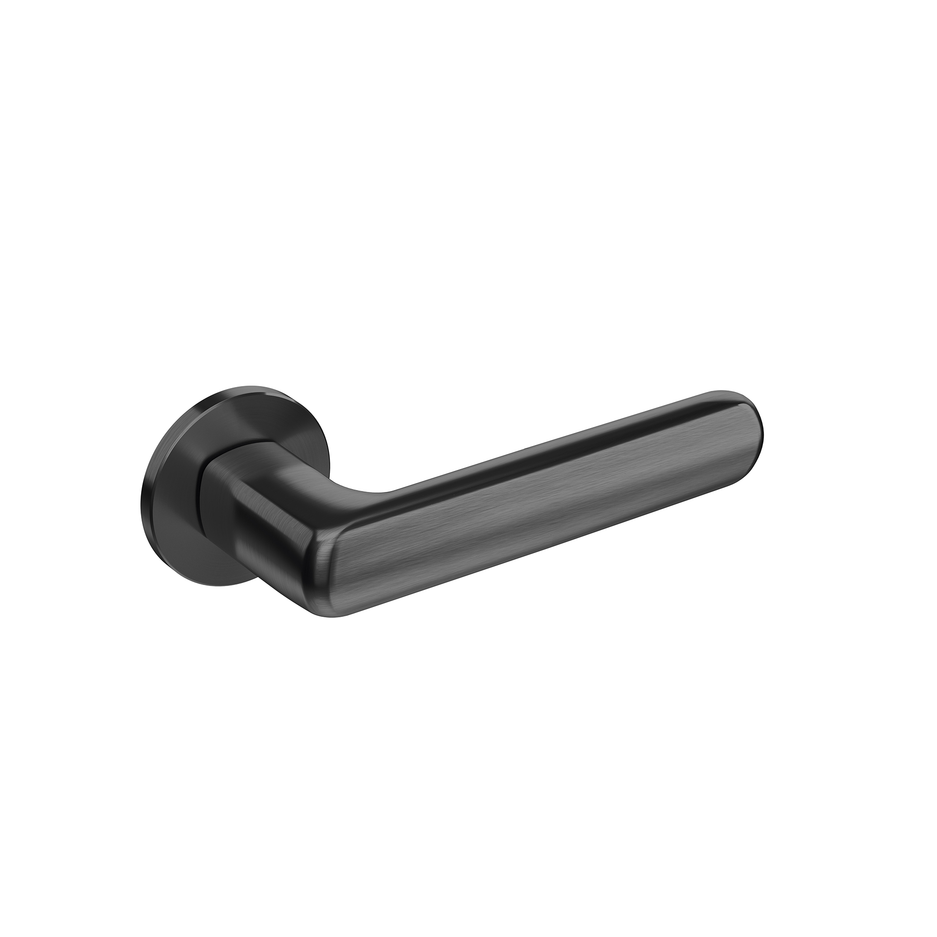 Lever handle IN.00.184.RF05N.BA Black Anthracite