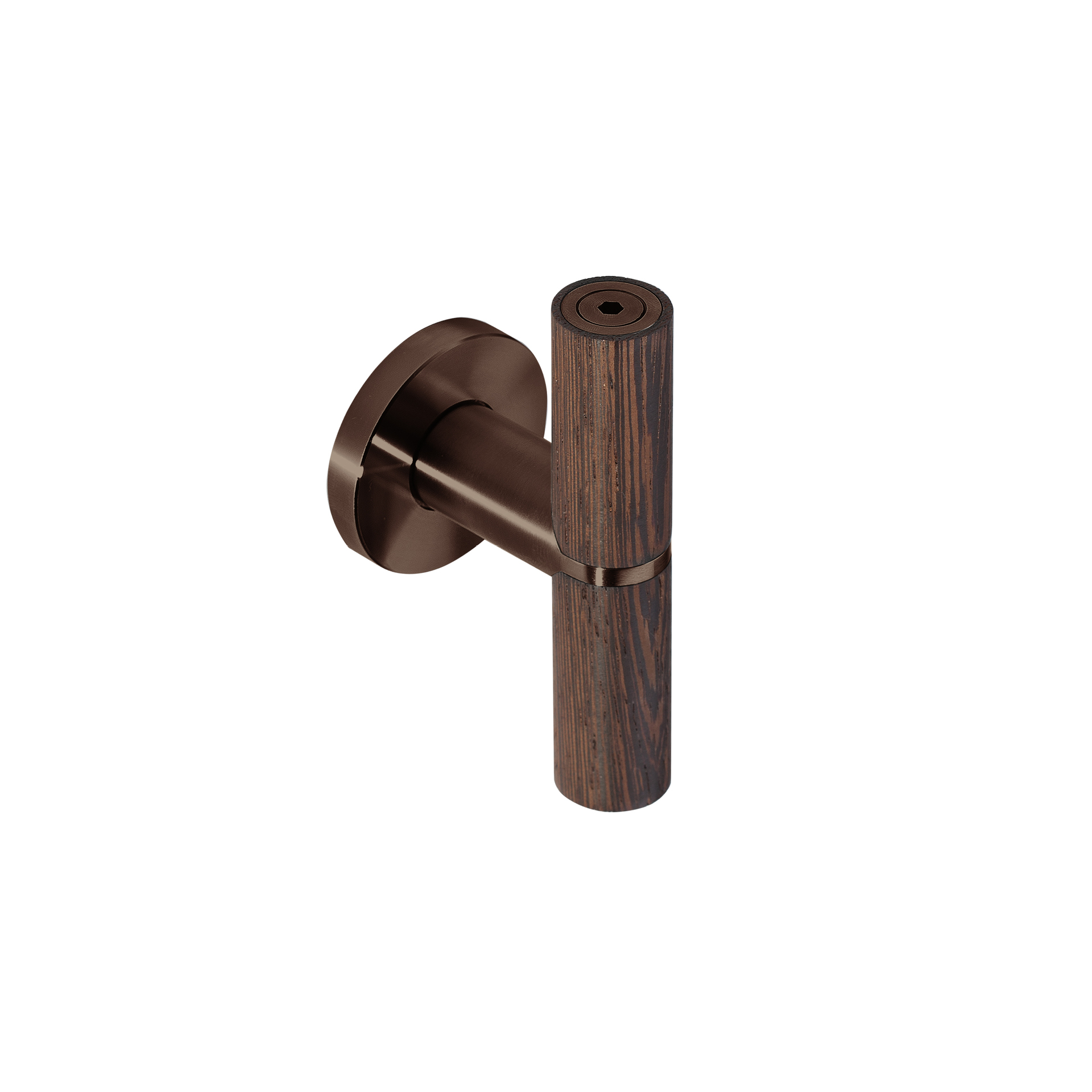 Door lever handle IN.00.419.TCH PVD Titanium Chocolate