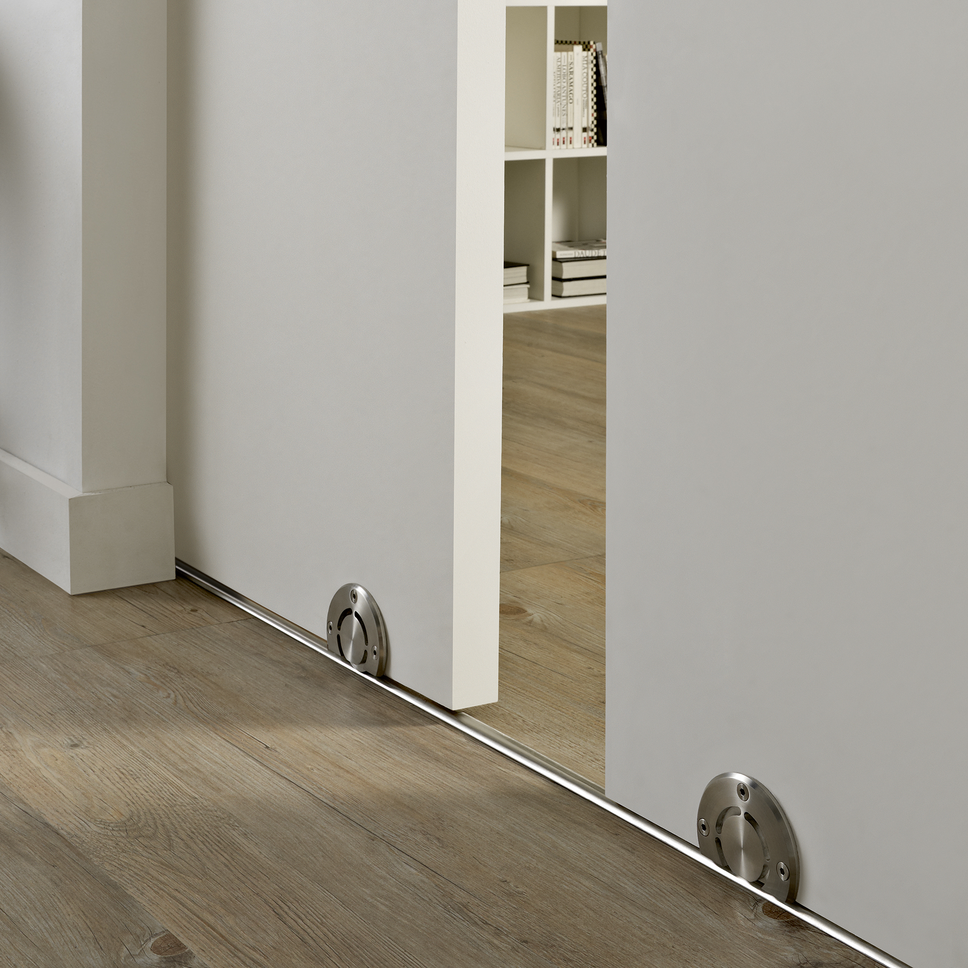 Sliding door system IN.15.215 Satin