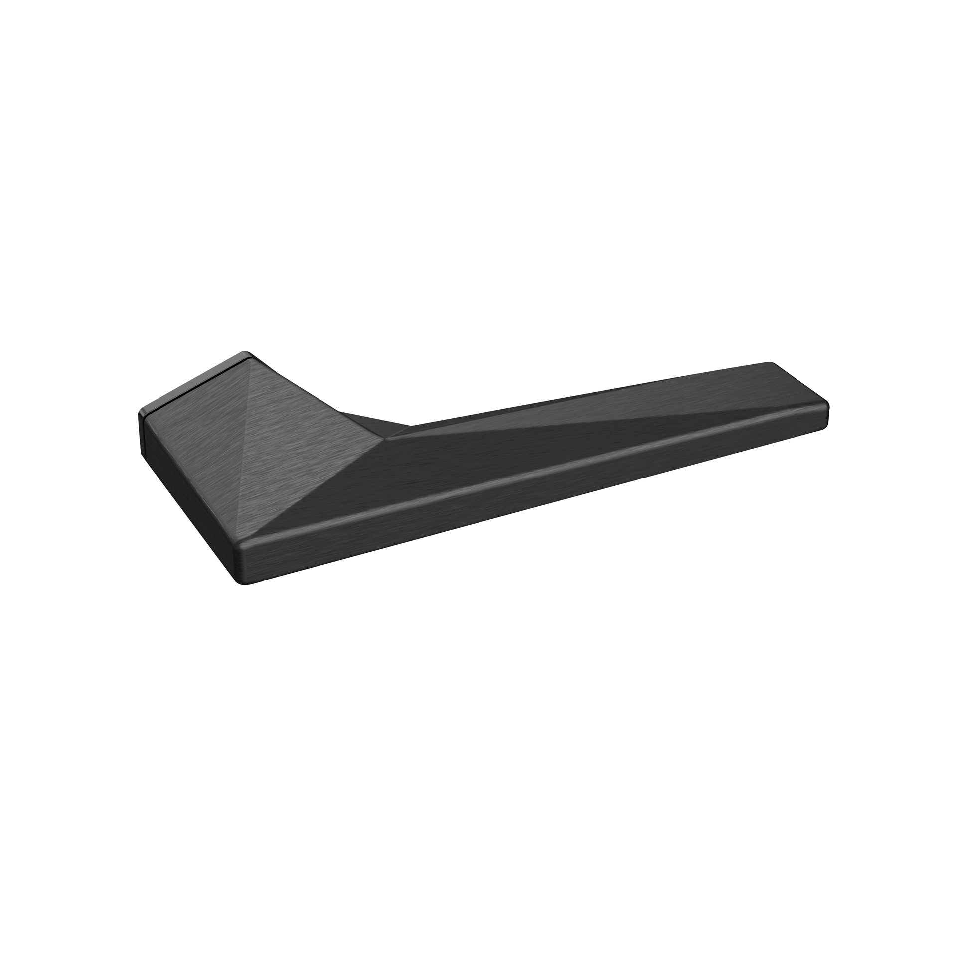 Door lever handle IN.00.131.TB PVD Titanium Black