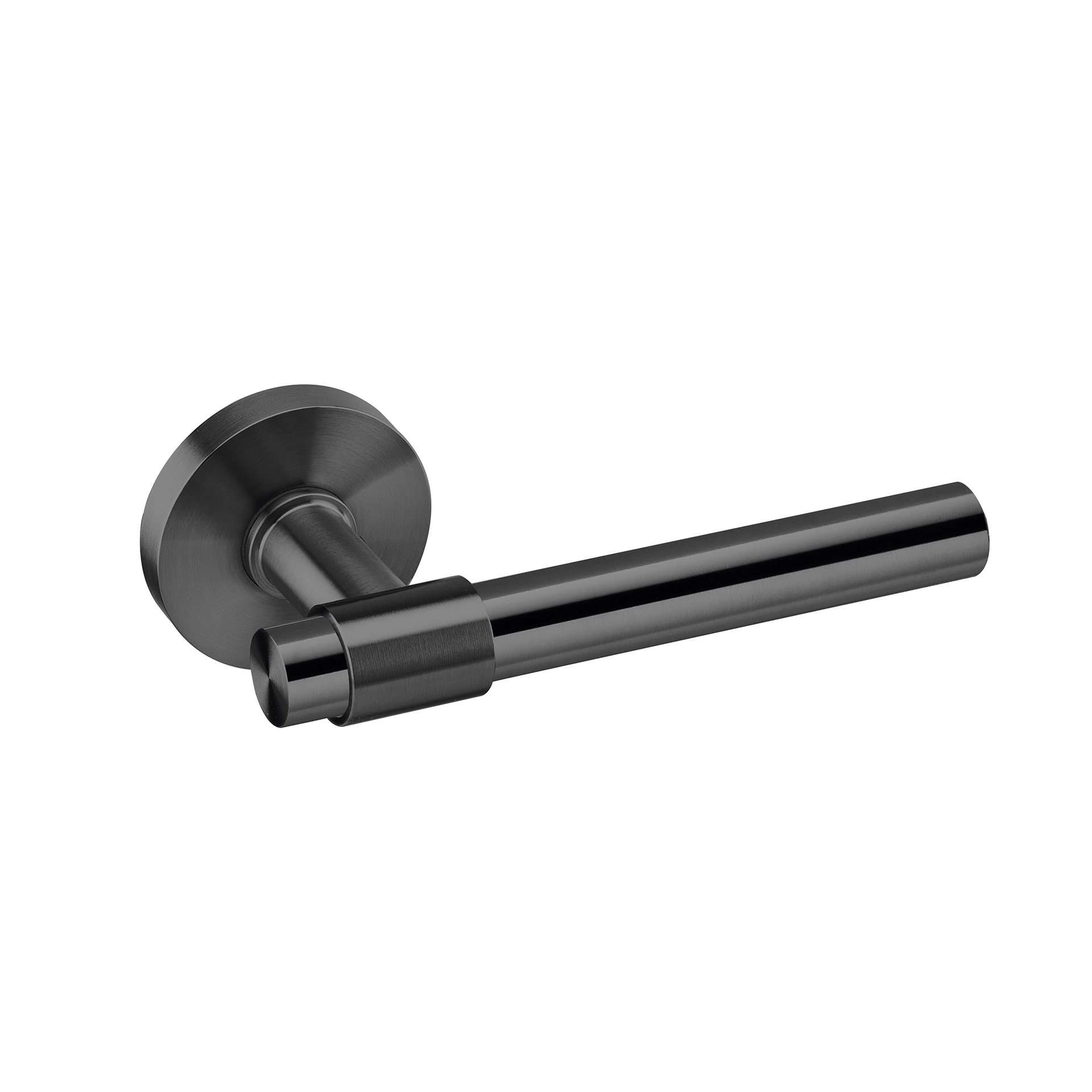 Lever handle IN.00.145.16.TB PVD Titanium Black