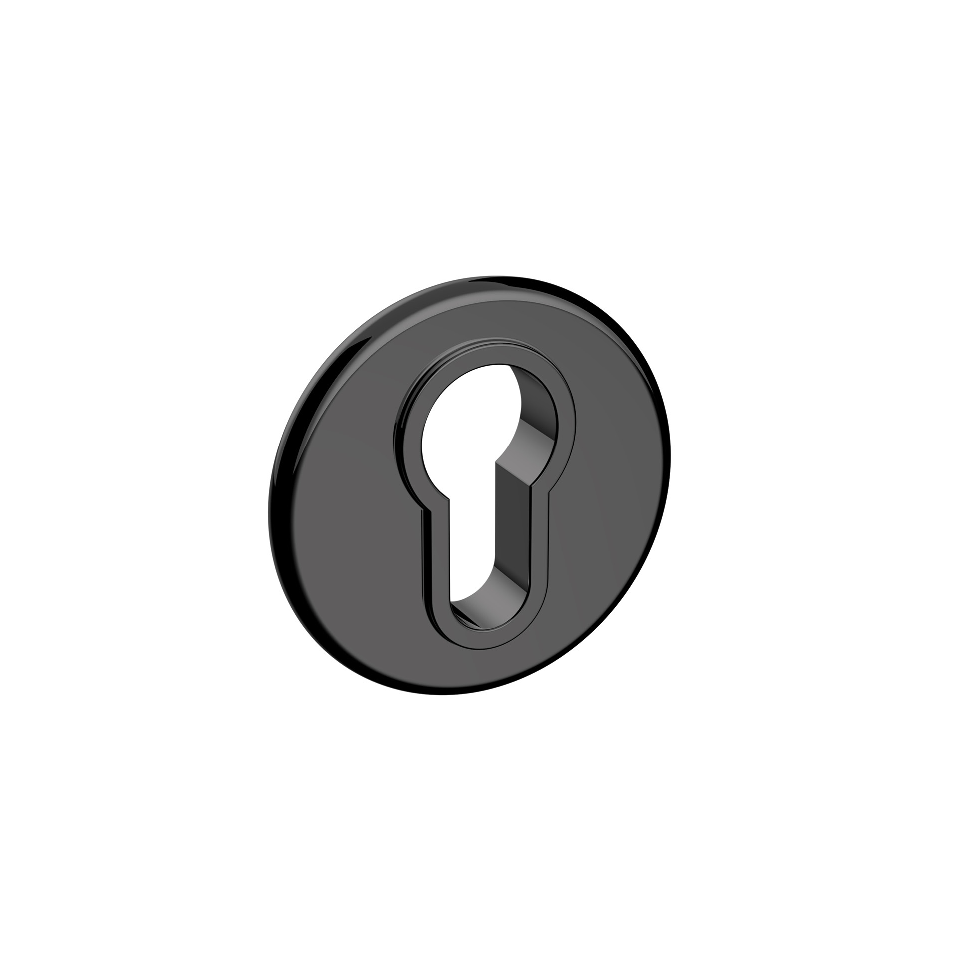 Key hole IN.04.RPZ.05.M2.MB Mirror Black