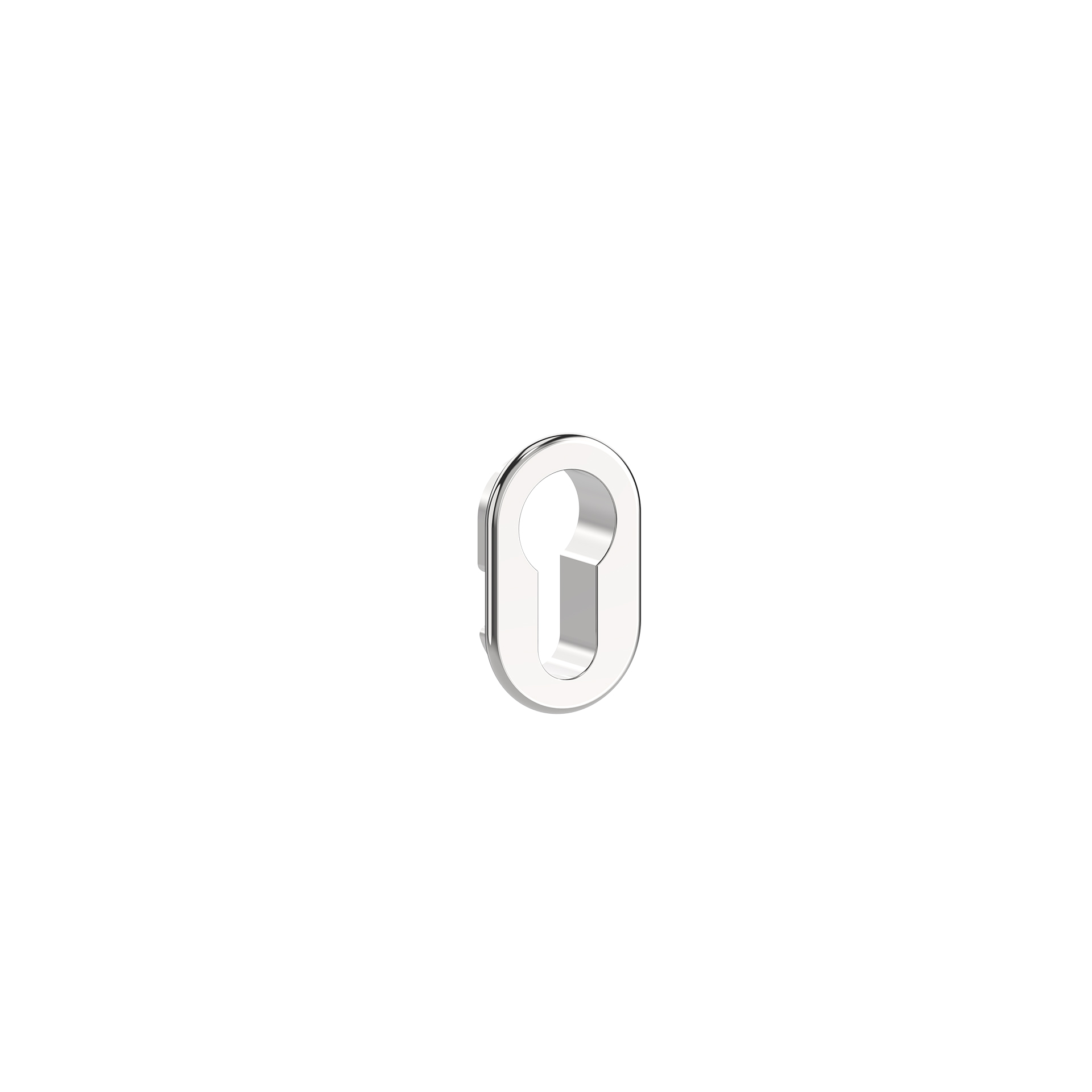 Key hole IN.04.03S.PZ.TP Mirror Polished Titanium