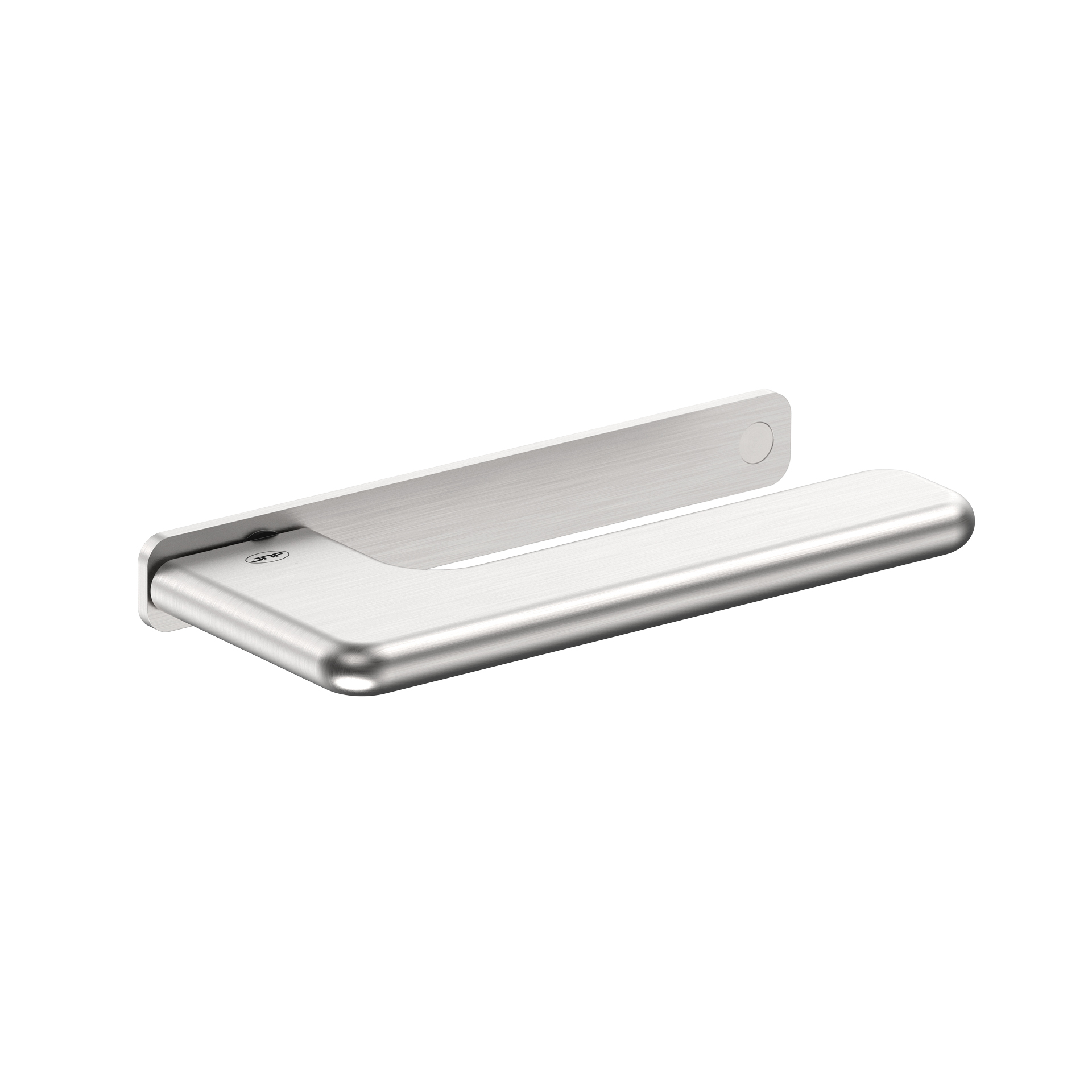 Door lever handle with plate IN.00.532.45 Satin