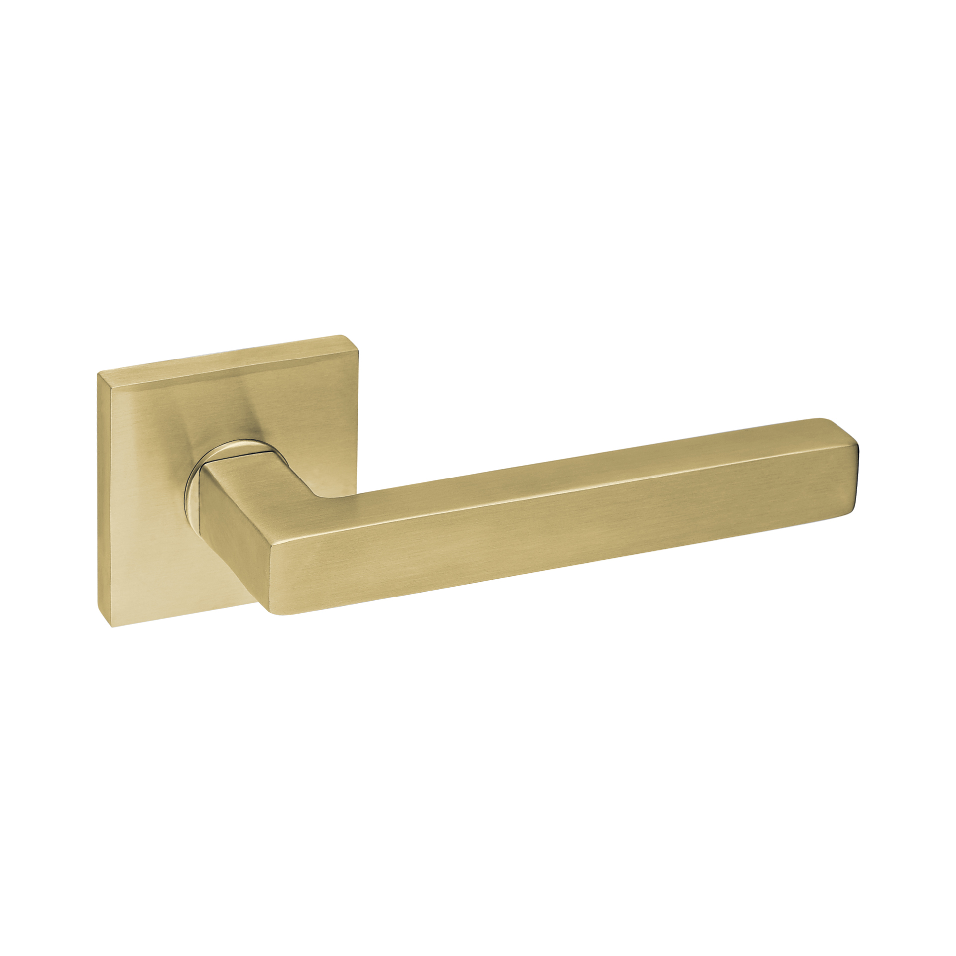 Door lever handle IN.00.106.TG PVD Titanium Gold