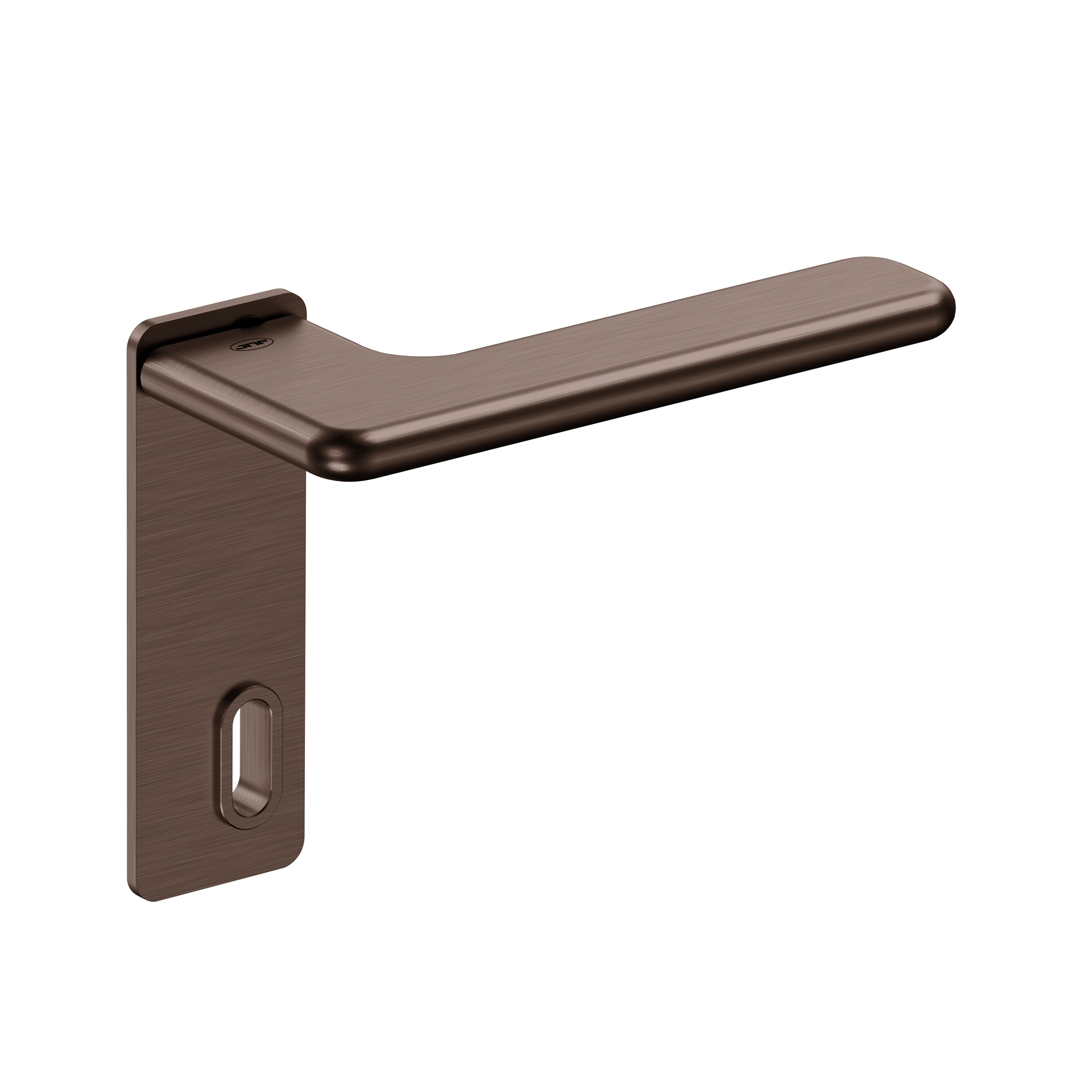 Manilla de puerta con placa IN.00.532.45.PR.EC.TCH PVD Titanium Chocolate