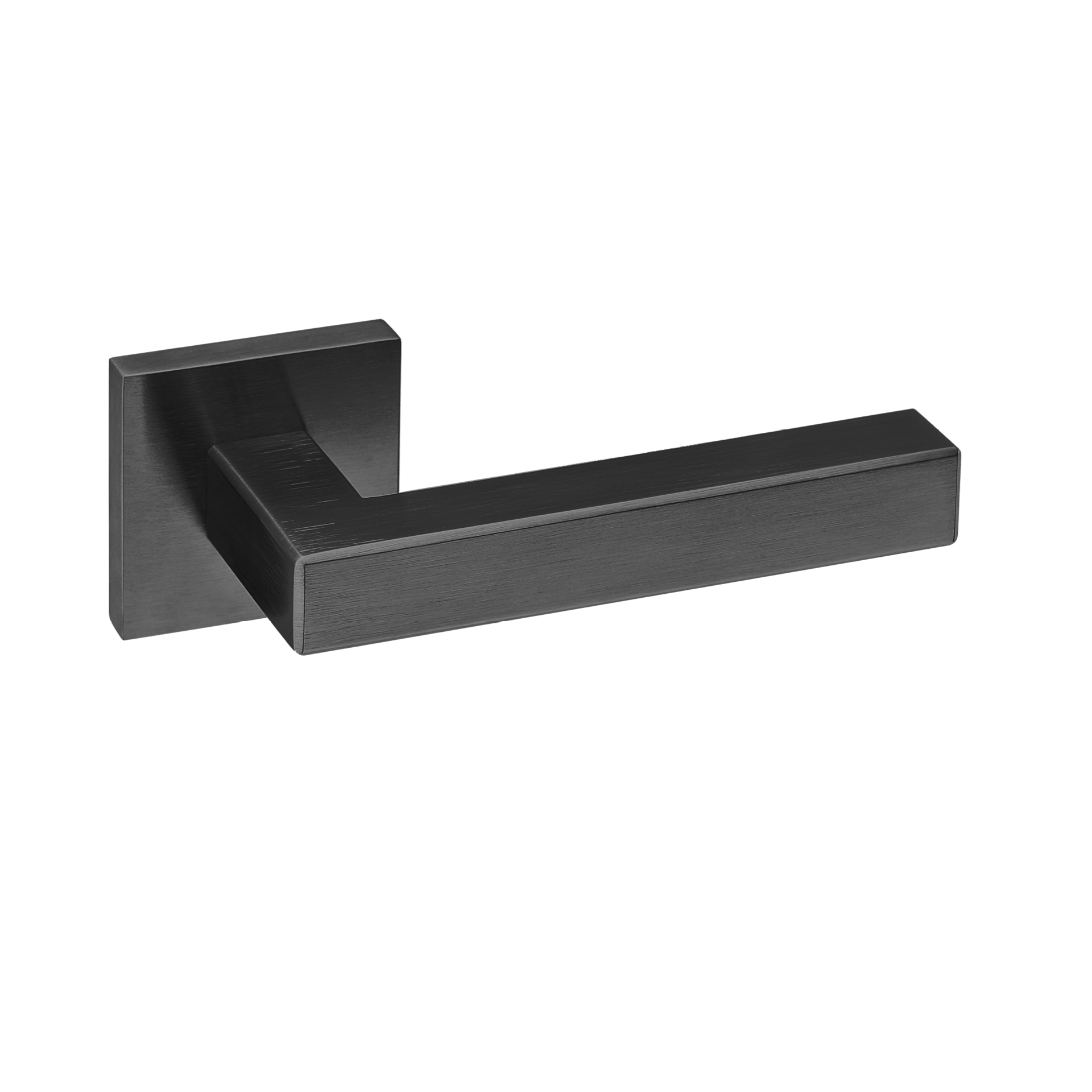 Door lever handle IN.00.078.TB PVD Titanium Black