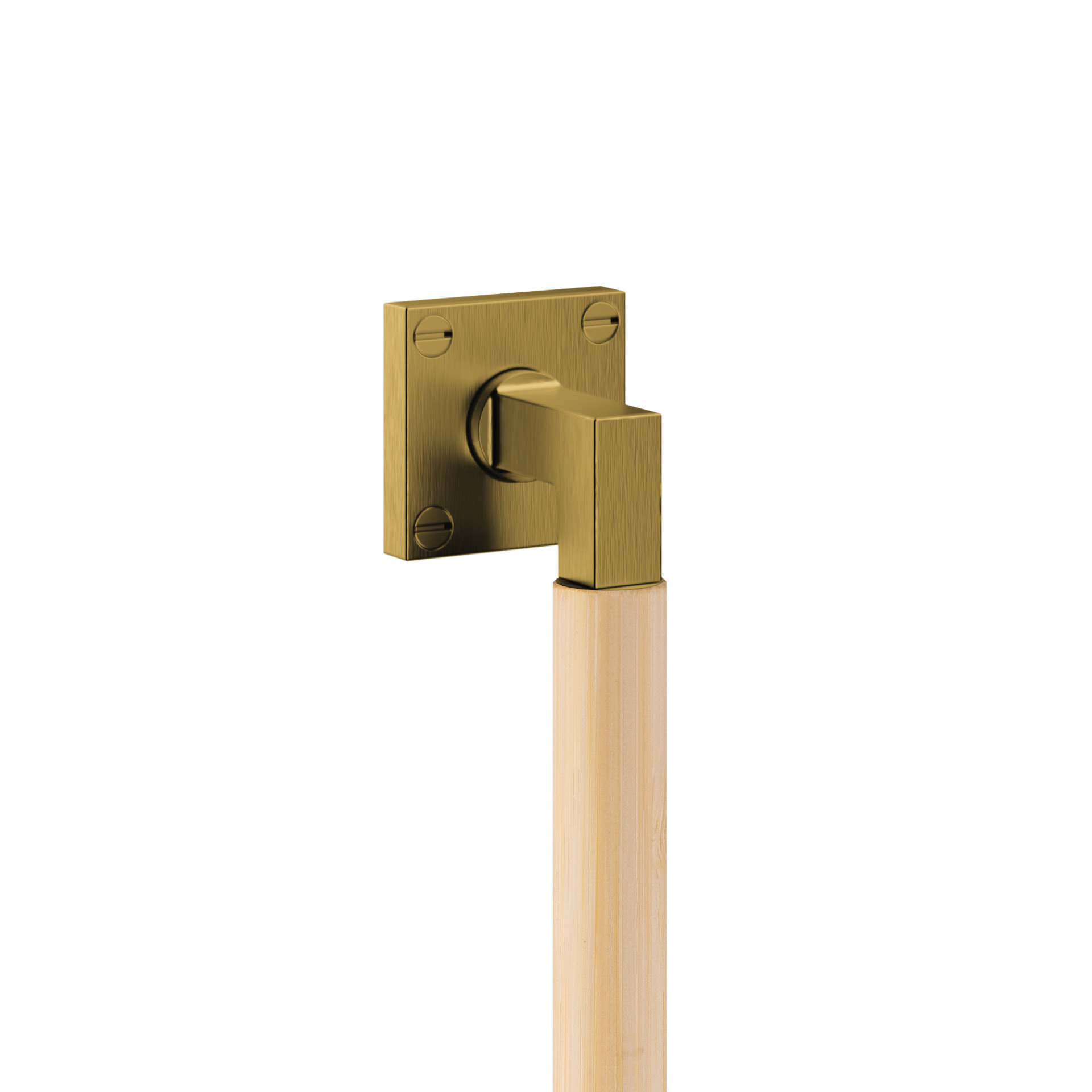 Simple door handle IN.07.480.S.BB.TG PVD Titanium Gold